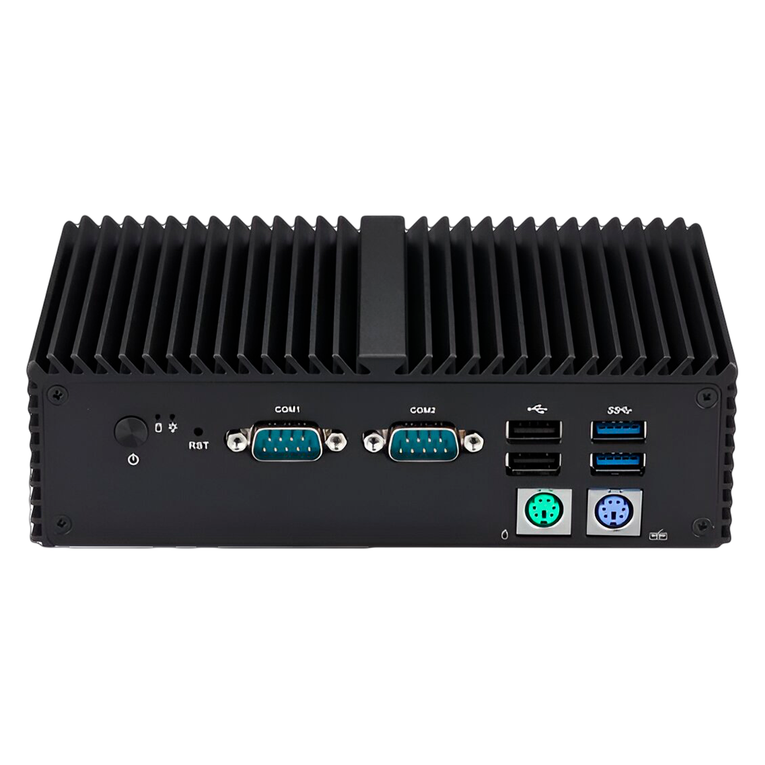 [17649] PC Industrial Celeron-J6412 2 Placas Red S/RAM y S/Disco de Almacenamiento Qotom