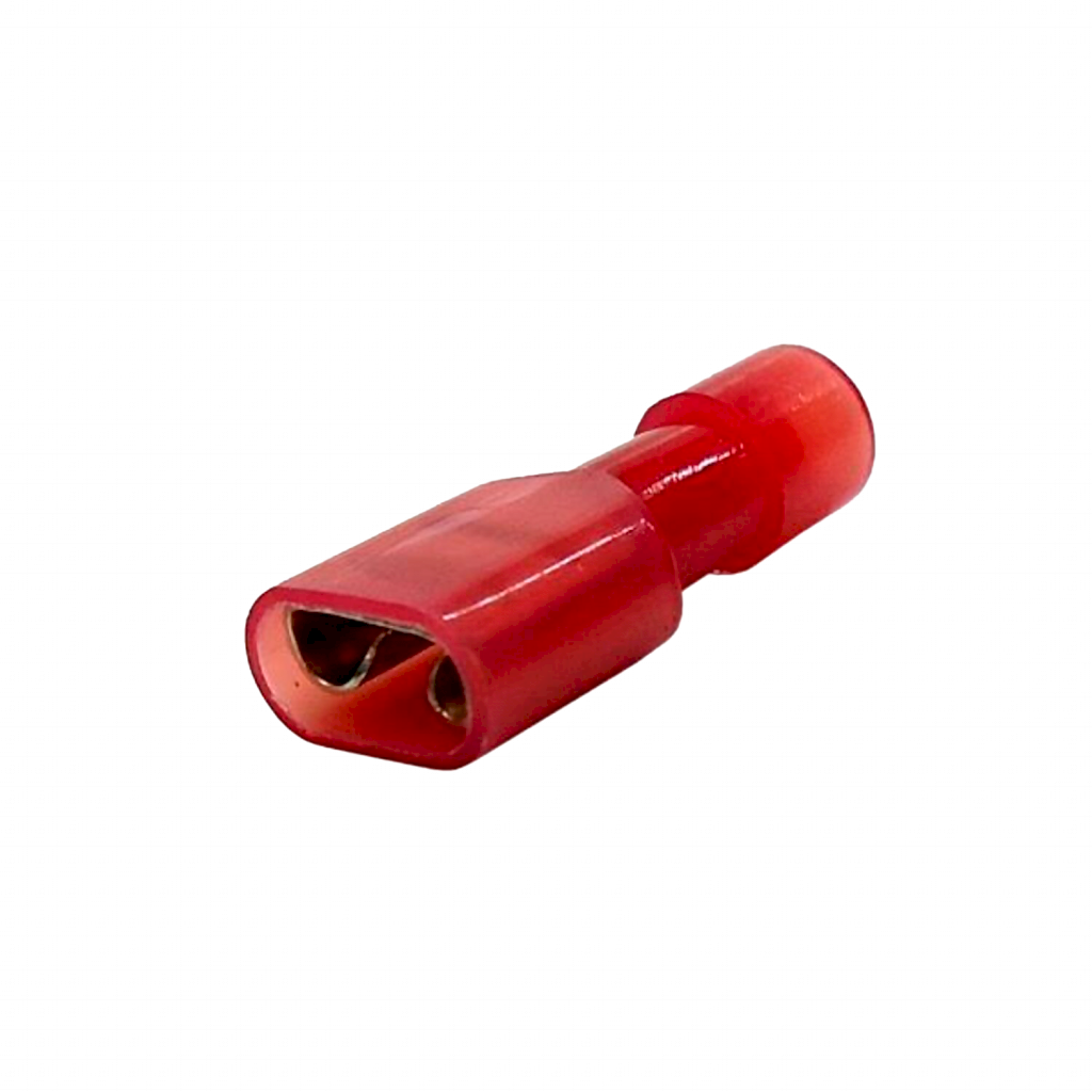 TERMINAL A20 ROJO PALA HEMBRA L: 6,3mm A20-TBC