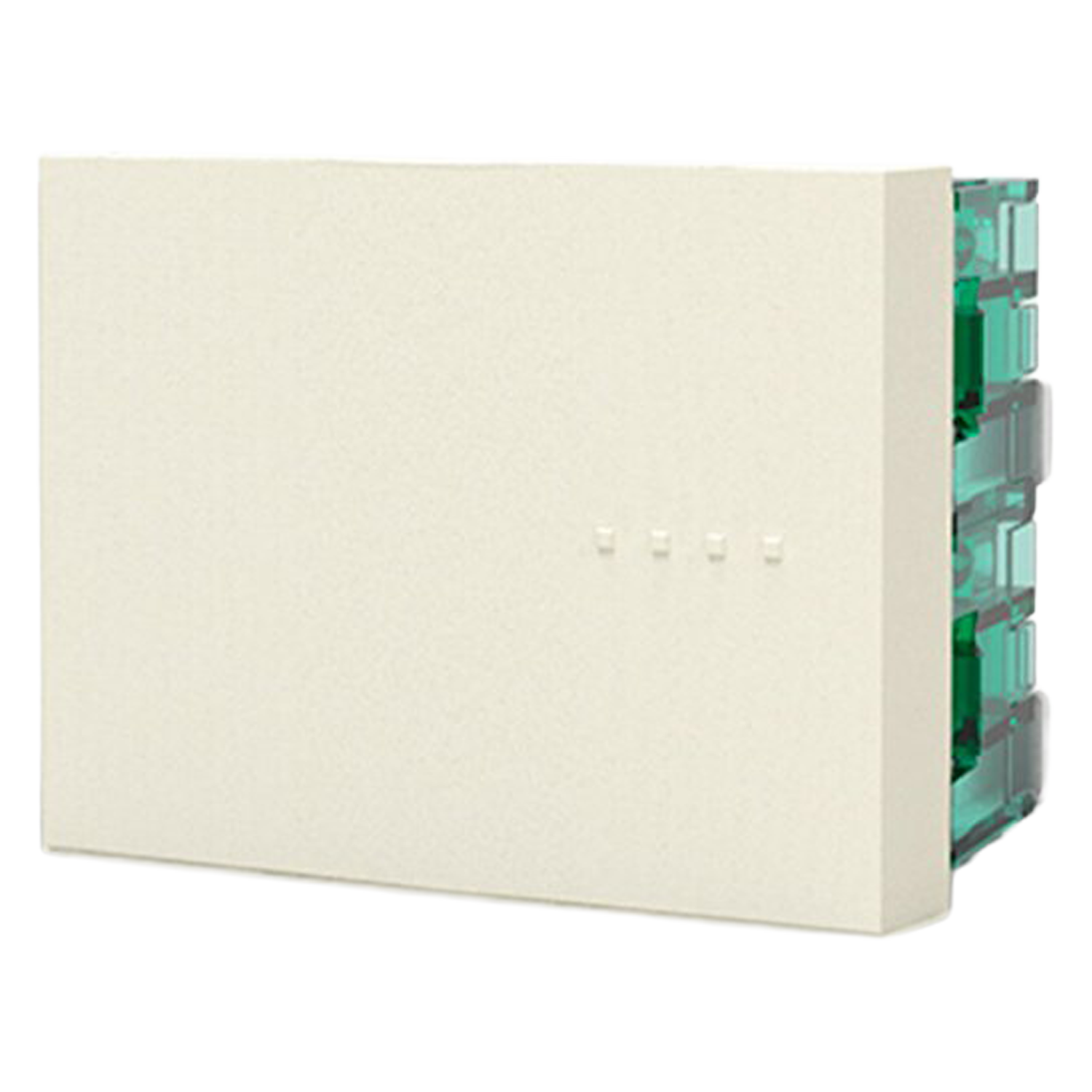 Módulo Bauhaus Tecla Combinación Doble Blanca Cambre