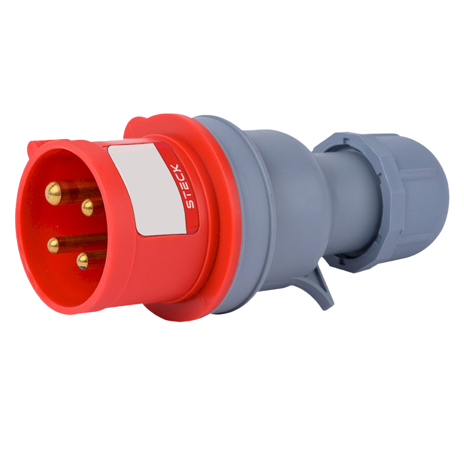 [37099] Ficha Industrial Móvil Triton 3P+T 16A 380V IP44 Steck Electric