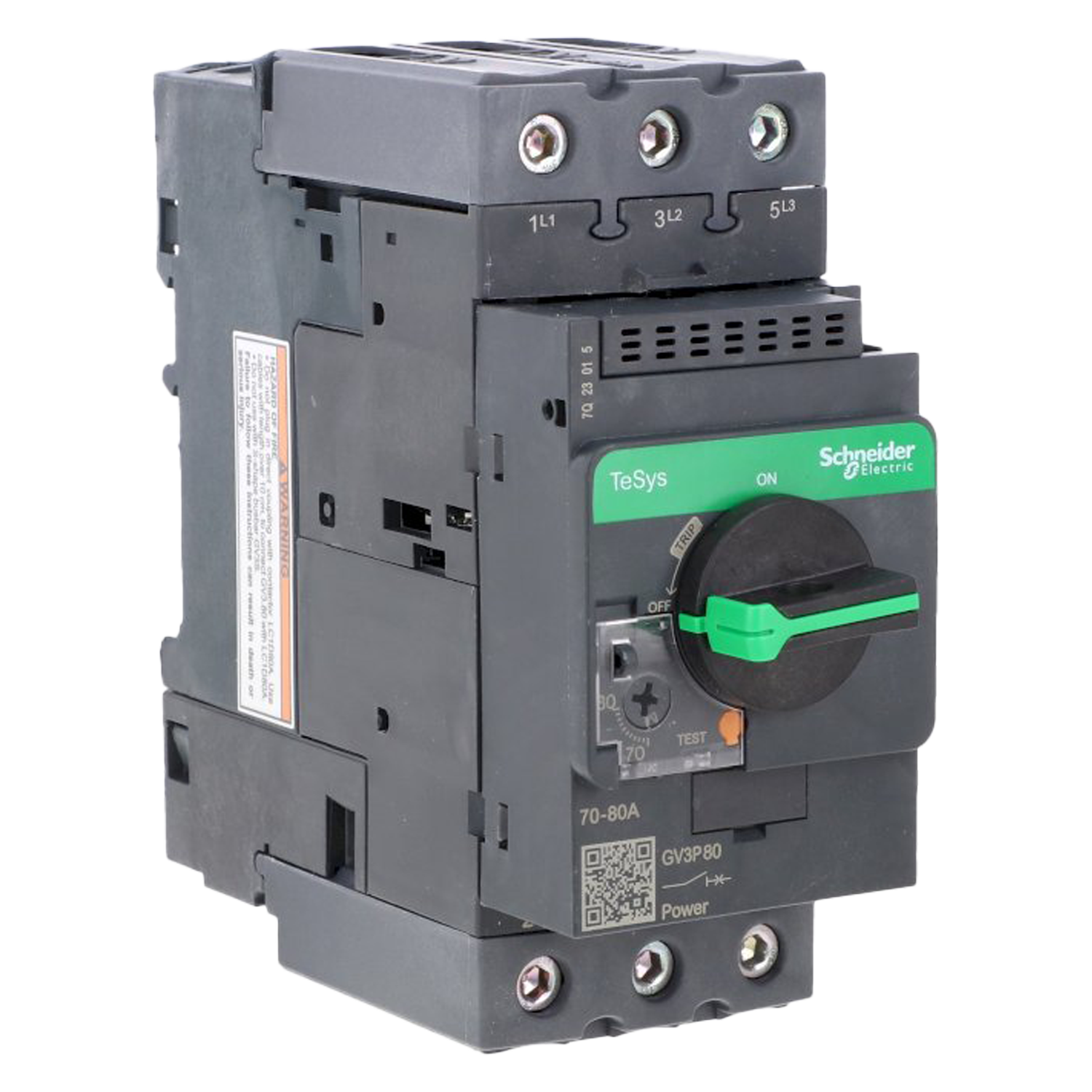 [36051] Guardamotor Magnetotérmico GV3 3P 70-80A Schneider Electric