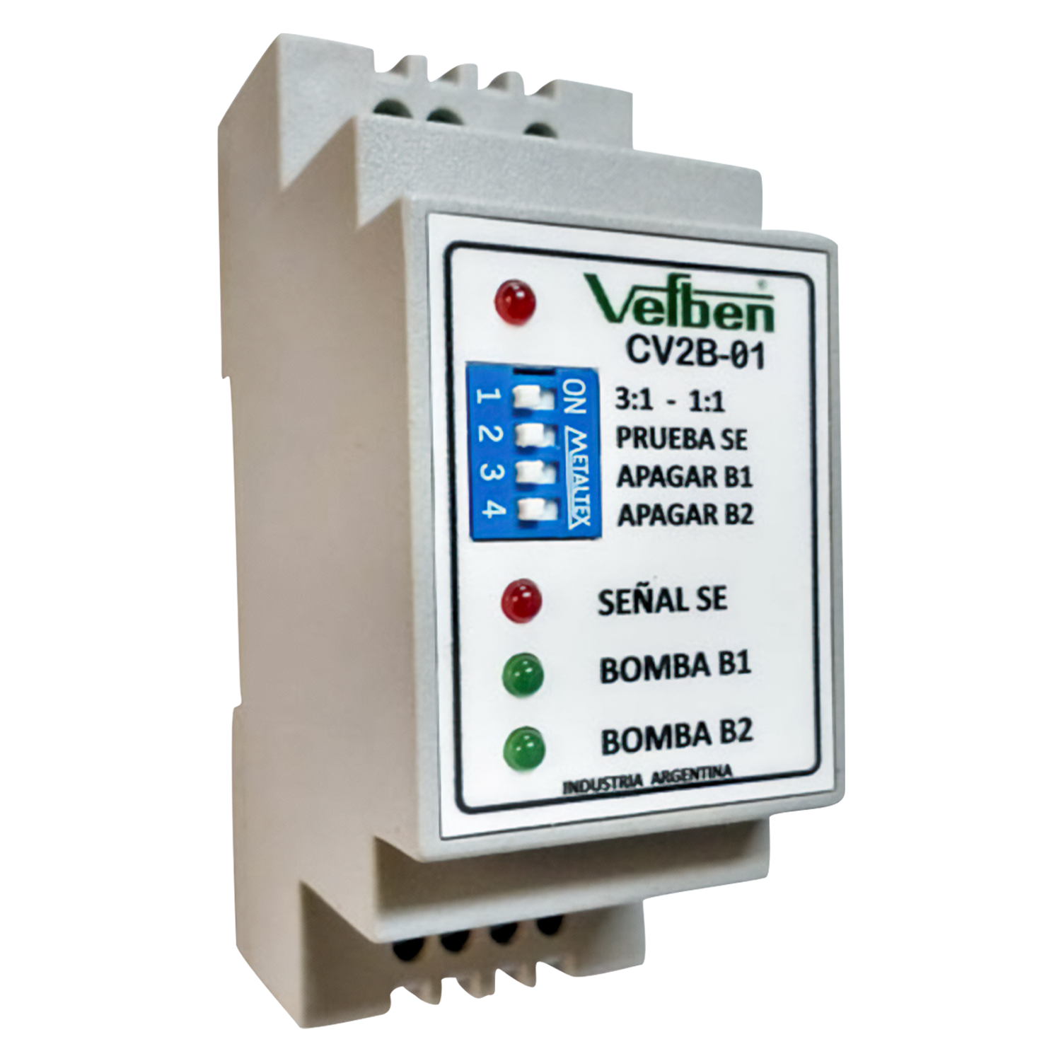 Ciclador P/2 Bombas 2 Salidas Digitales y 1 Entrada Digital Vefben