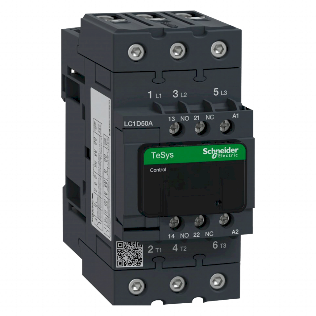 CONTACTOR D 50A 3NA 380VCA 3P LC1D50AQ7