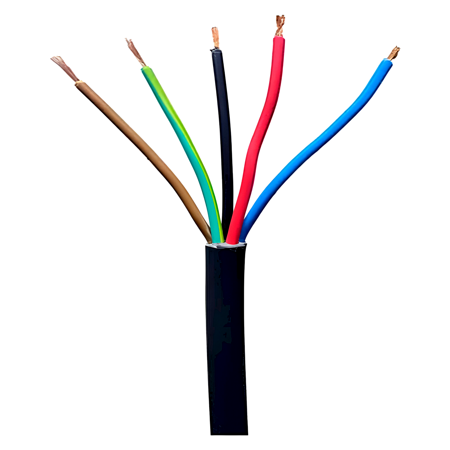 [1195] Cable Tipo Taller 5x1,5mm2 10A PVC Cobre Prysmian
