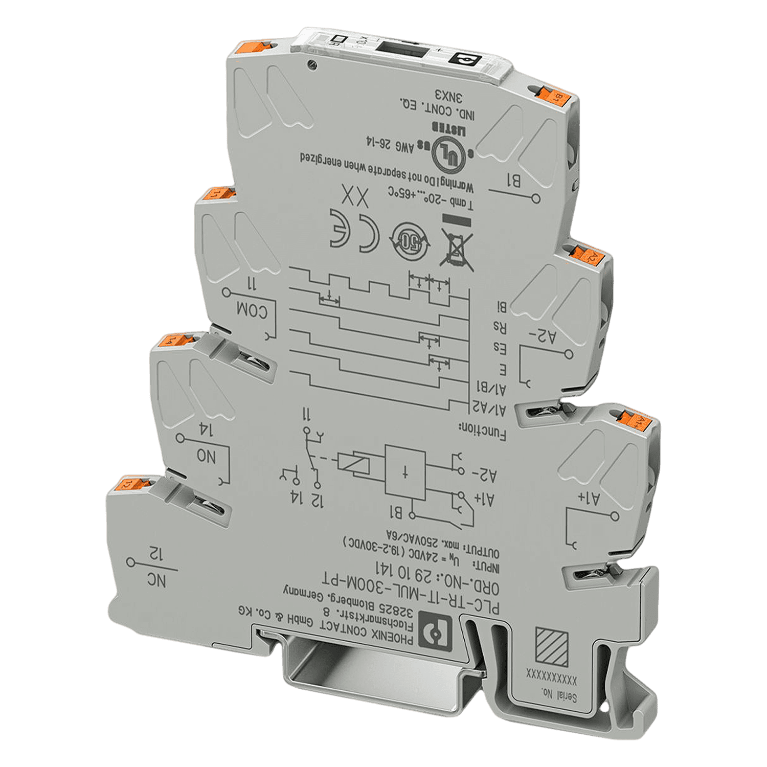 Relé Temporizado Multifunción 1C/O Estandar Phoenix Contact