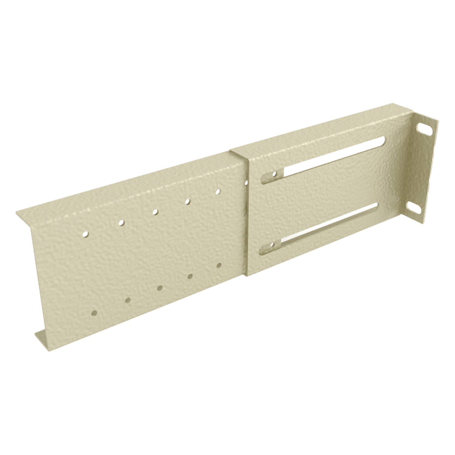 Soporte P/Riel Portaelementos de Chapa Acero 55x160mm 0 Módulos DIN Genrod