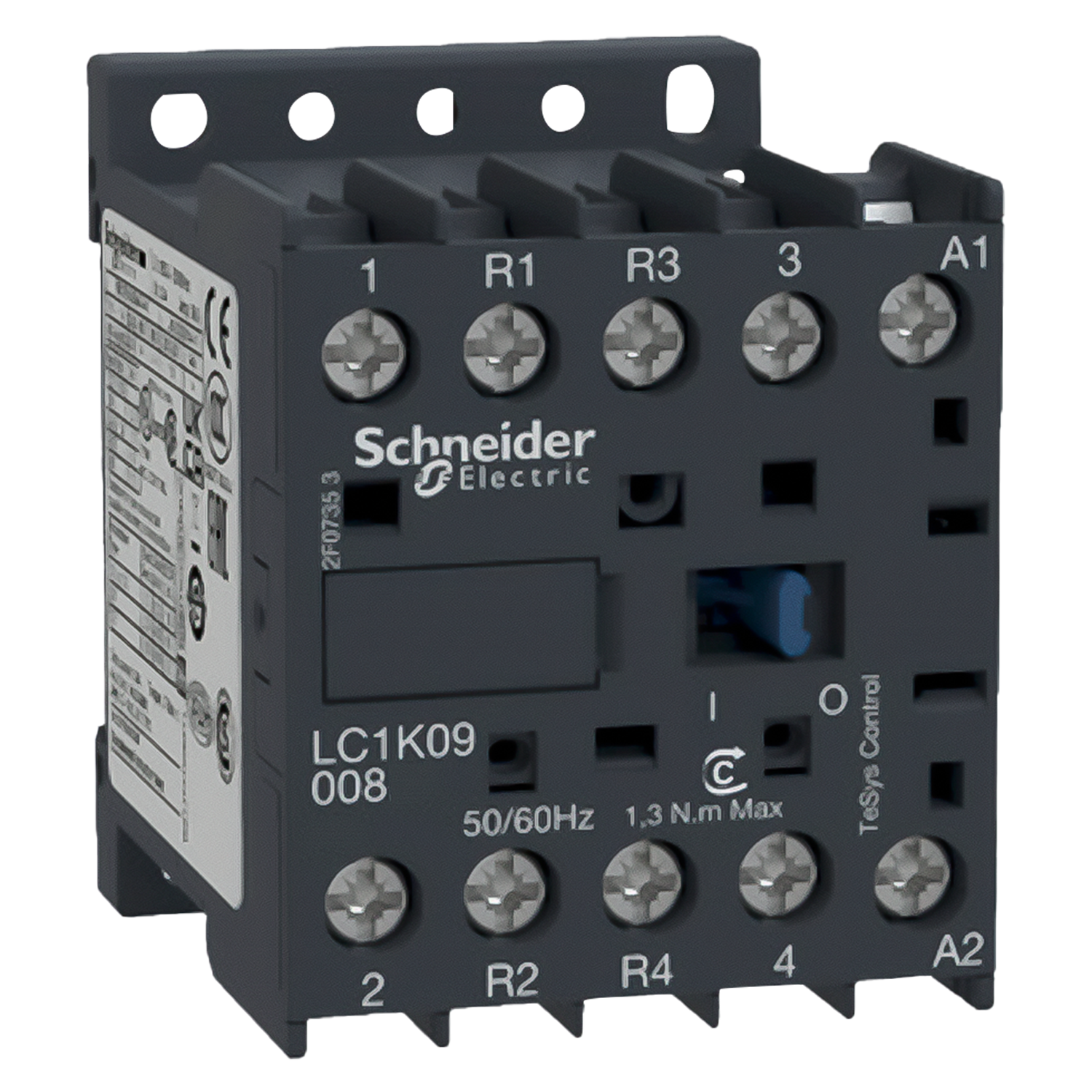 Mini Contactor LC1K 4P 9A 690VCA 0,75kW 2NA+2NC Schneider Electric