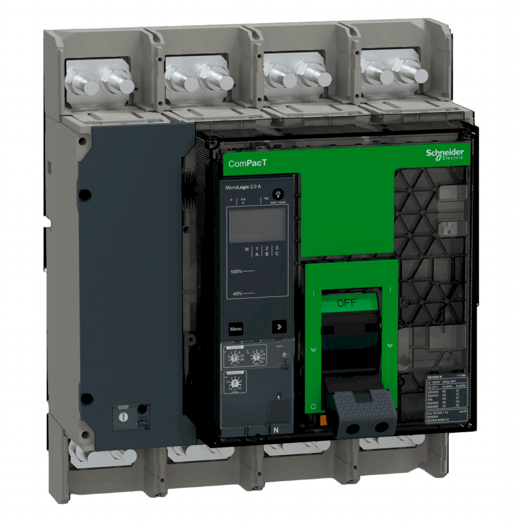 Interr. NS1600N 4P 1600A 440VCA Schneider Electric