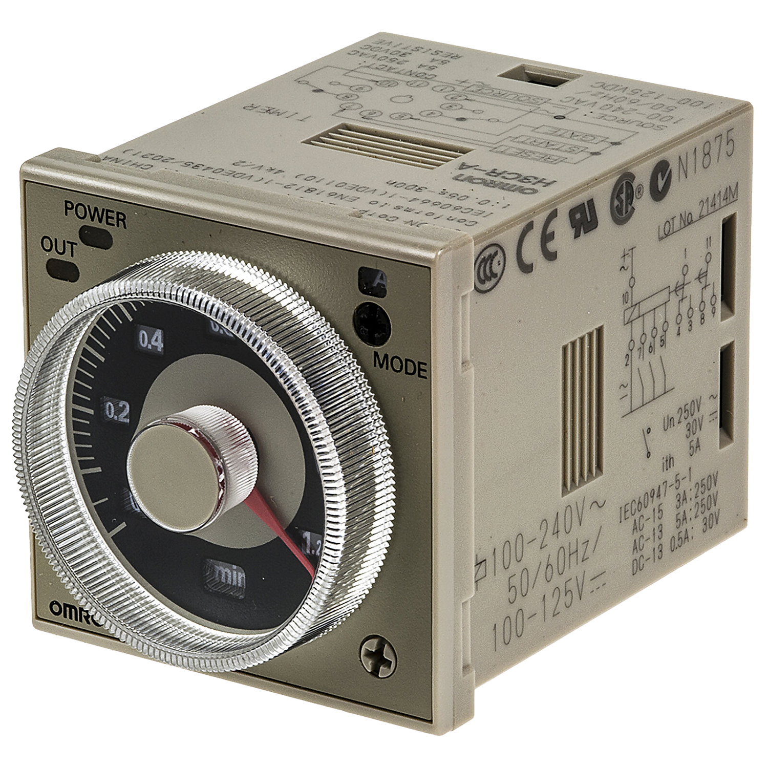 Temporizador Multifunción 2C/O Estándar Omron