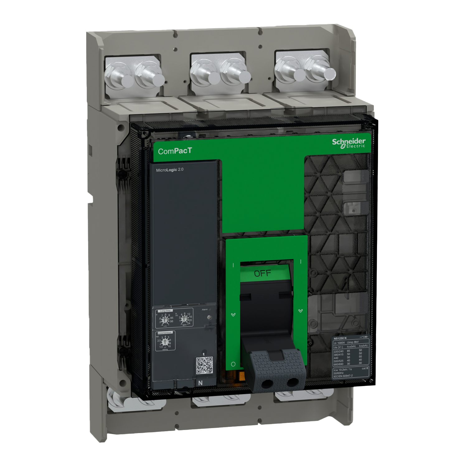 Interr. NSX1000N 3P 1000A 690VCA Schneider Electric