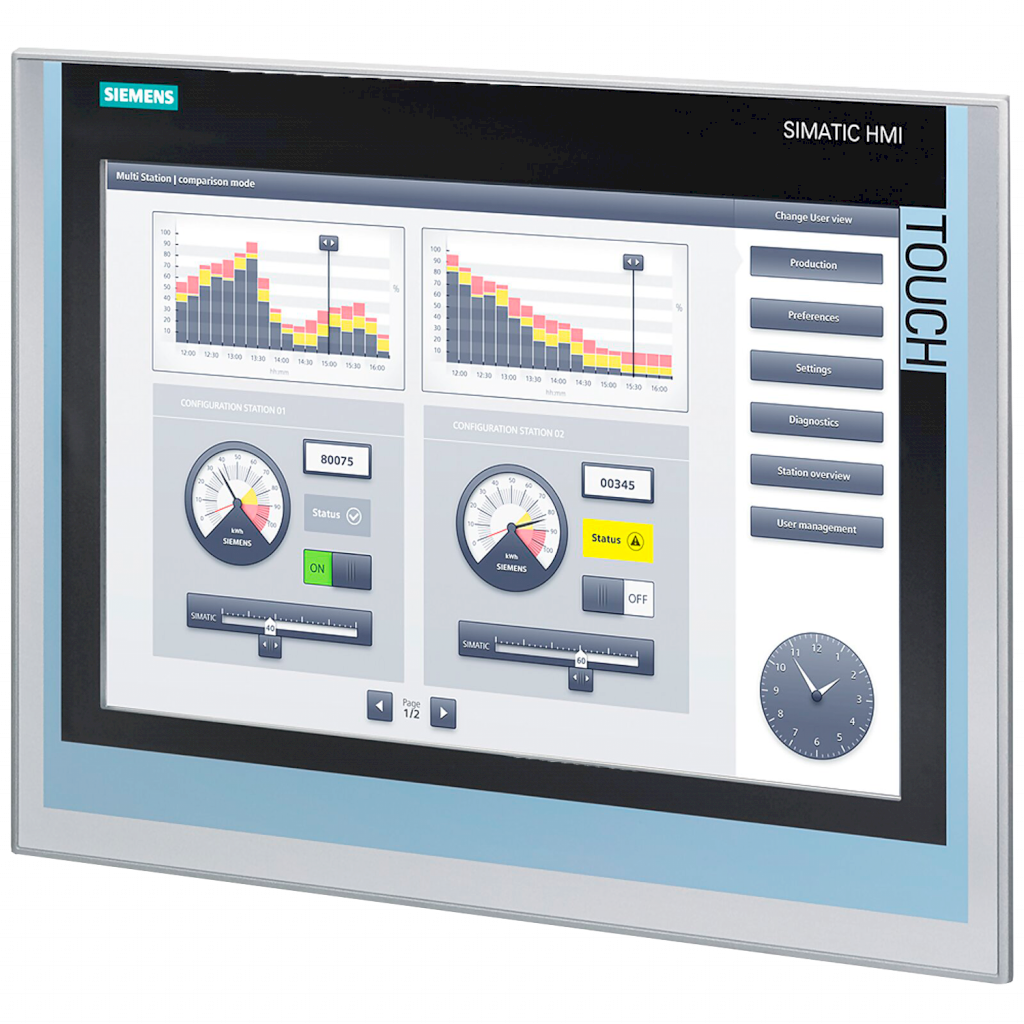 Panel Comfort V14 TP1500 15" Mpi/Profibus Siemens