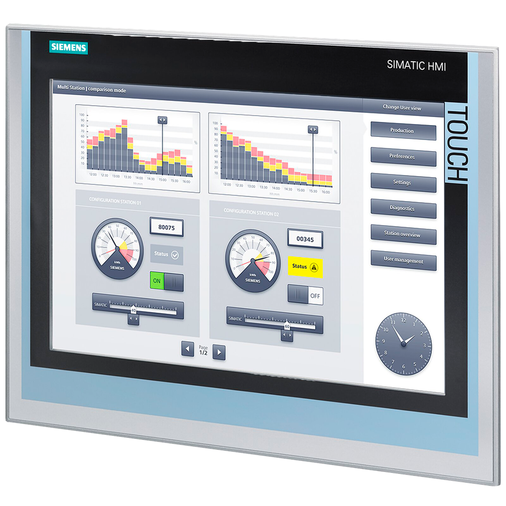 [37876] Panel Comfort V14 TP1500 15" Mpi/Profibus Siemens