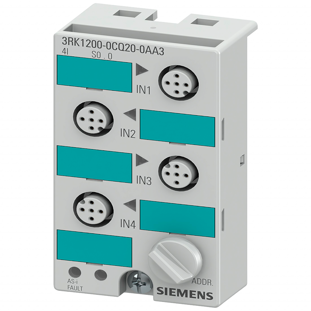 Módulo Compacto As-I K45 IP67 4Ent M12 200ma Siemens
