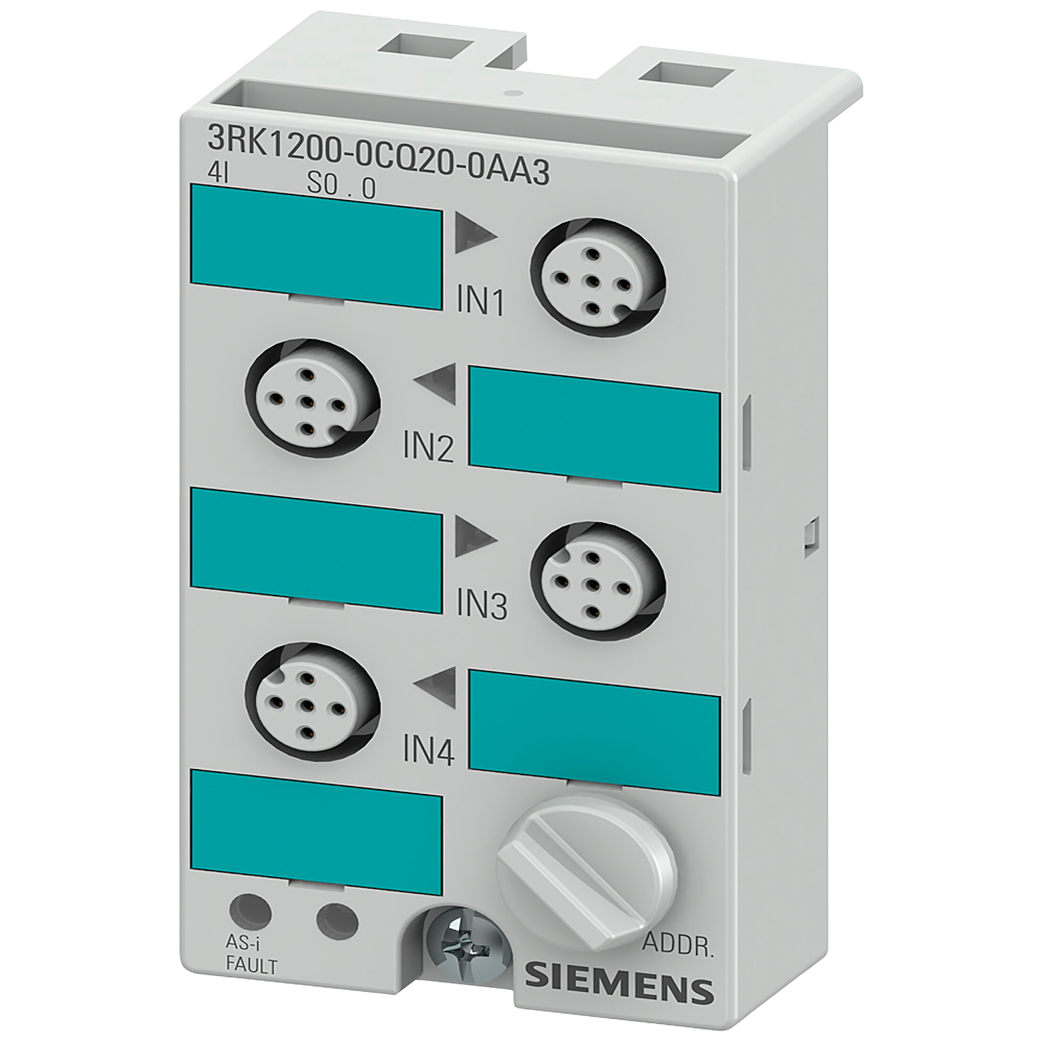 [37895] Módulo Compacto As-I K45 IP67 4Ent M12 200ma Siemens