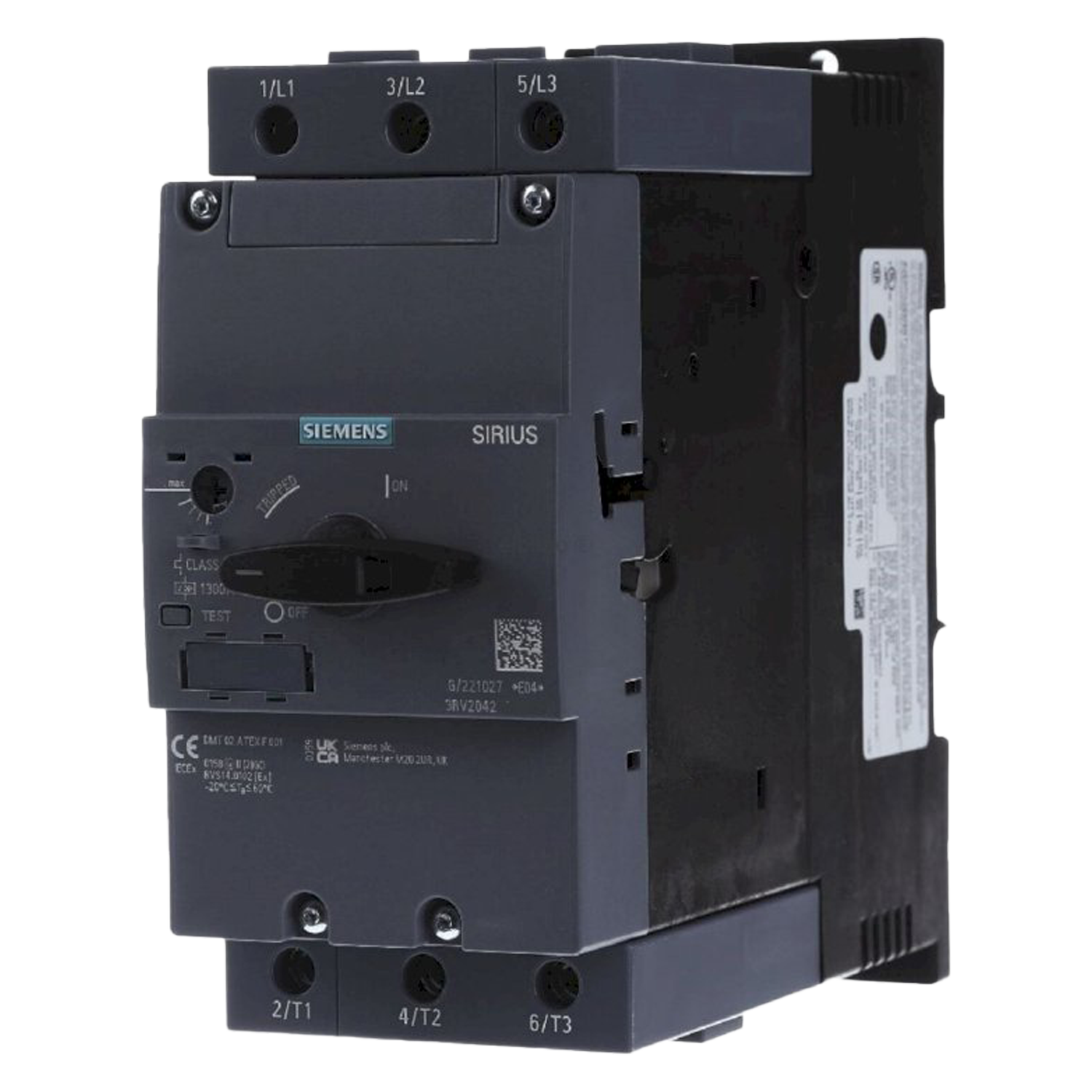 Guardamotor Magnetotérmico 3RV2 S3 75-93A 100kA Siemens