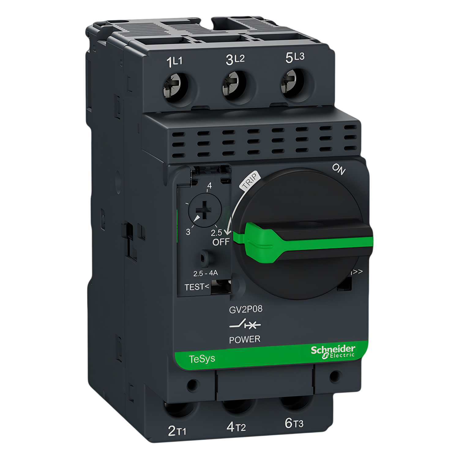 [26154] Guardamotor Magnetotérmico GV2 2,5-4A 100kA Schneider Electric