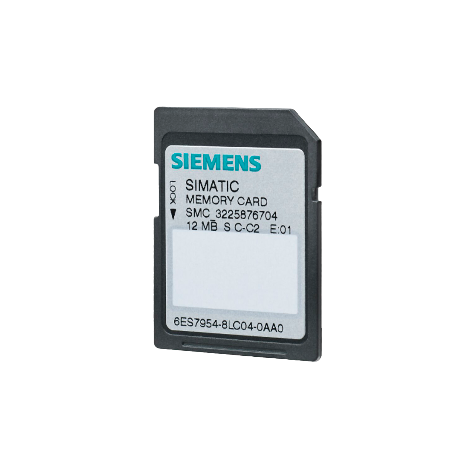 Tarjeta SMC S7-1200/1500 4MB Siemens