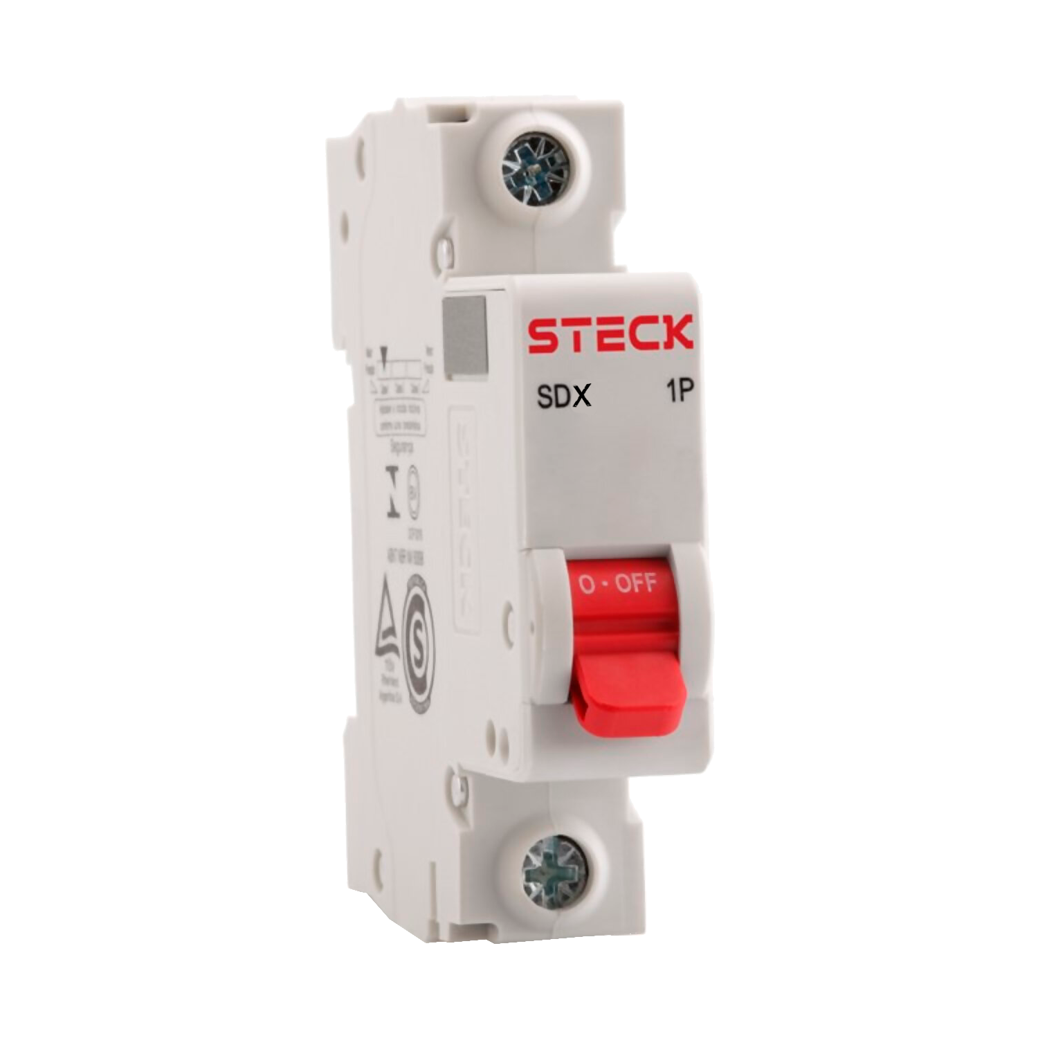 Interruptor Termomagnético SDX61 1x10A 4,5kA Curva C Steck Electric