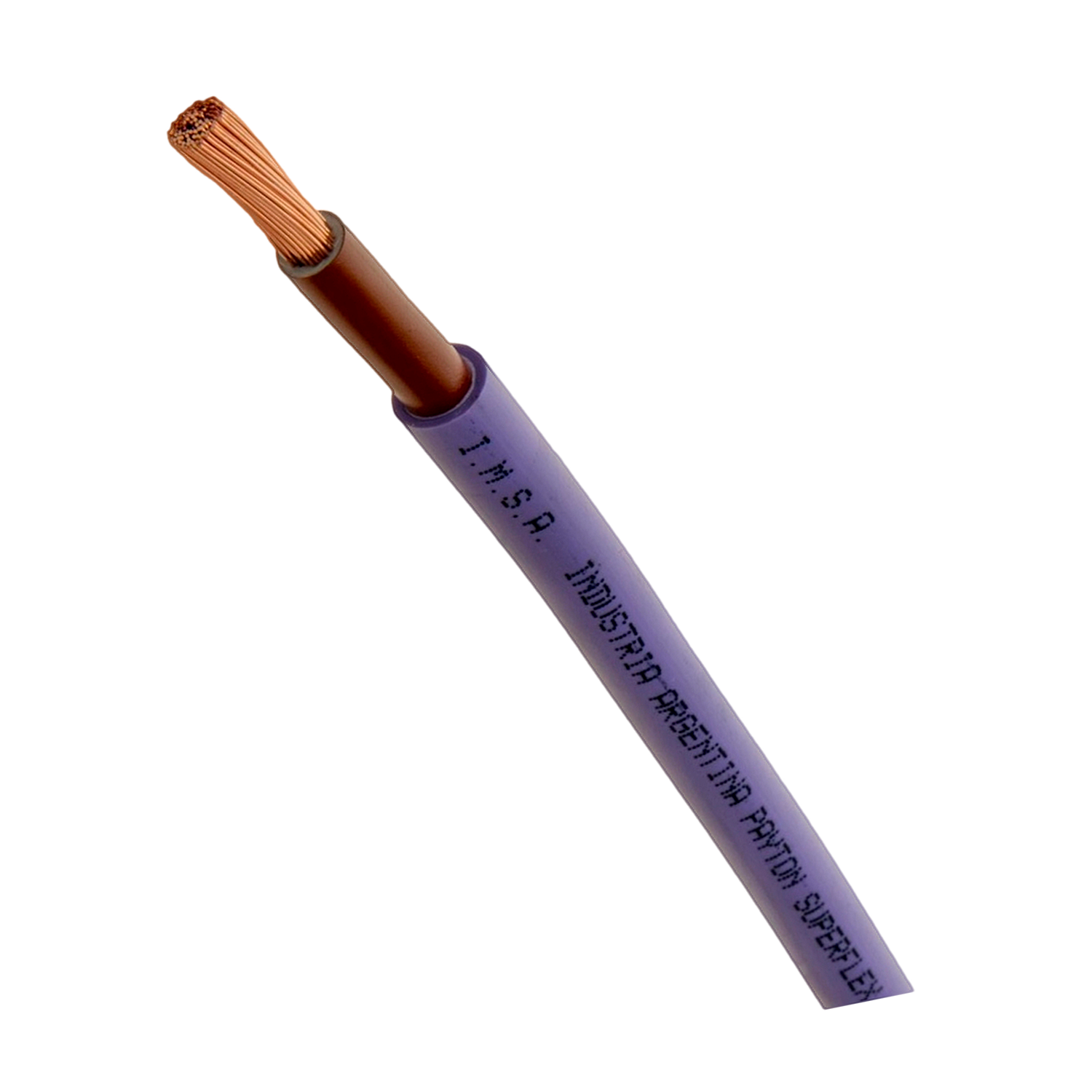 Cable Subterraneo 1x16mm2 75A PVC Violeta Imsa