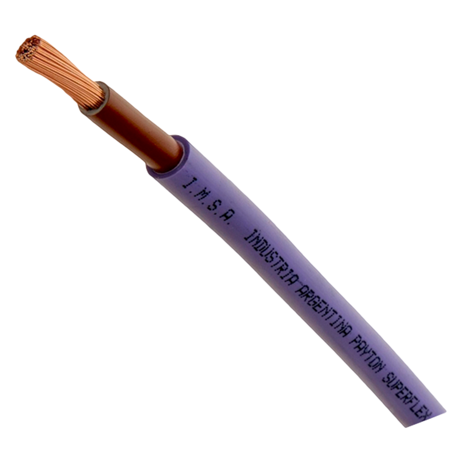 Cable Subterraneo 1x25mm2 127A PVC Violeta Imsa