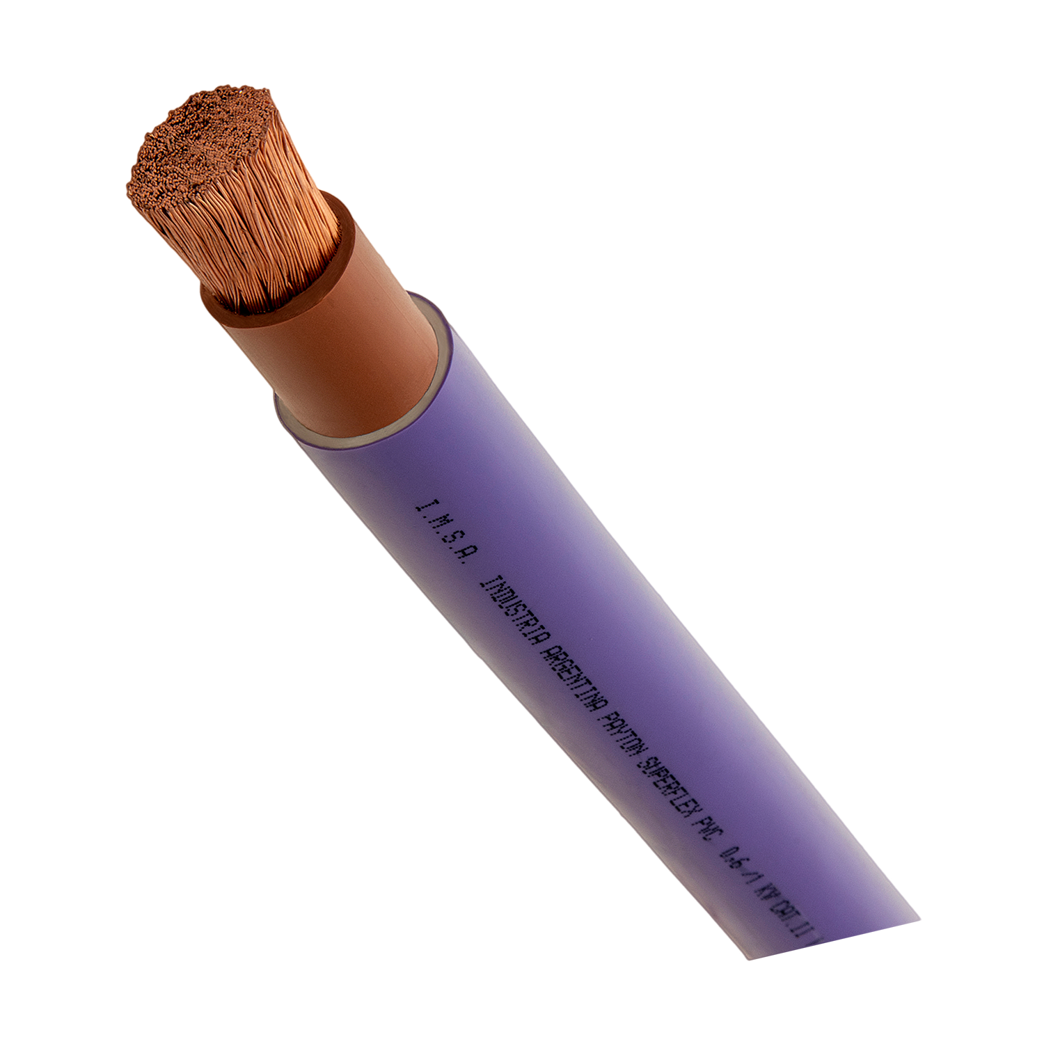 Cable Subterraneo 1x95mm2 297A PVC Violeta Imsa