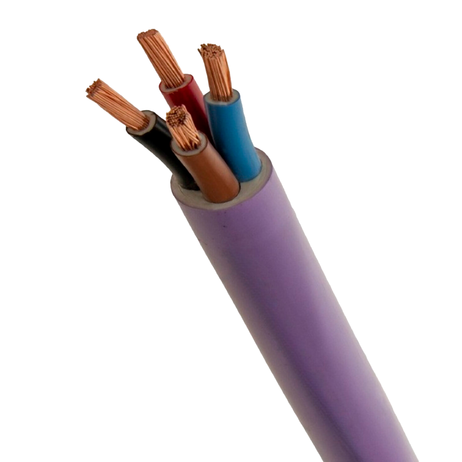 Cable Subterraneo 4x16mm2 70A PVC Violeta Imsa