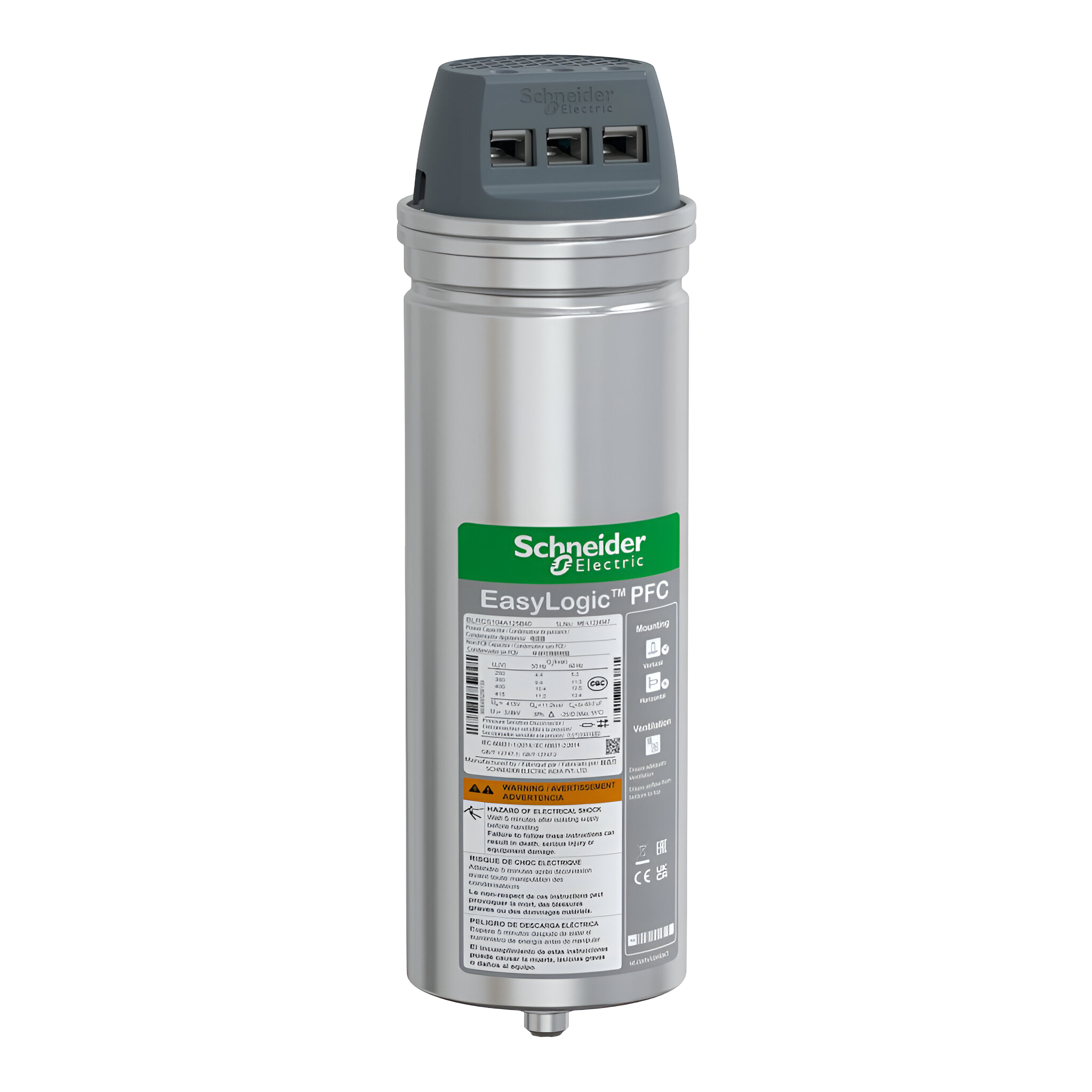 [37385] Capacitor Varplus 3 Fases 400VCA 10,4Kvar Schneider Electric