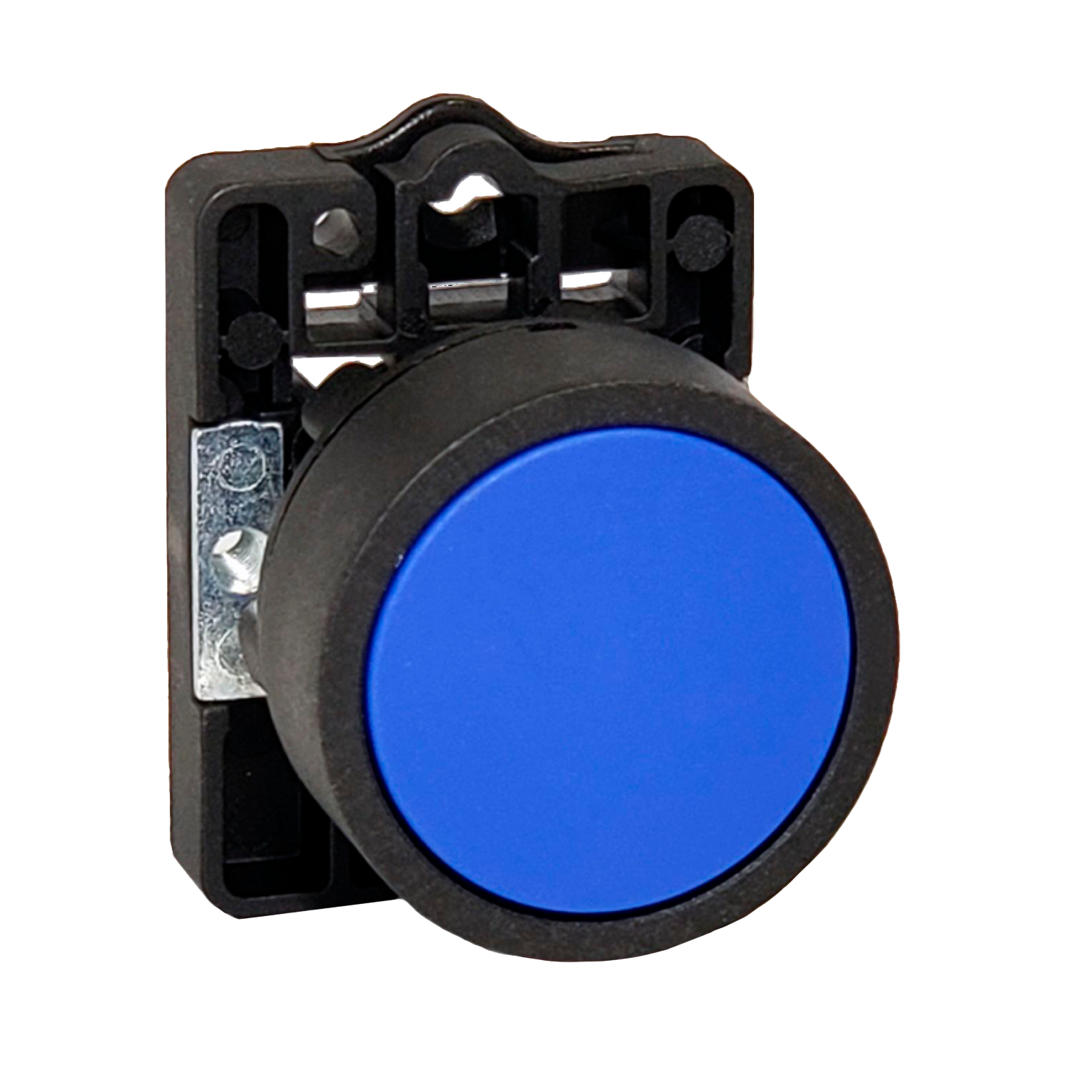 Cabezal Pulsador SLP Plástico Rasante S/Soporte Azul Steck Electric