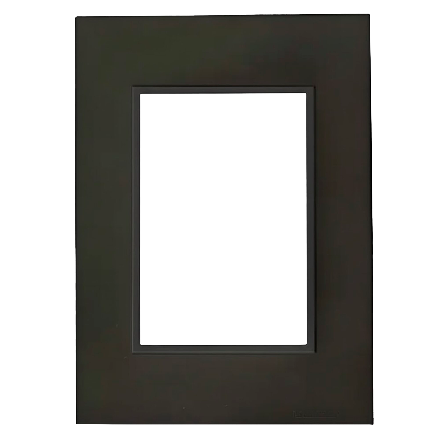 [38326] Tapa y Distanciador Bauhaus Gris 4 Módulos S/Ribete Cambre