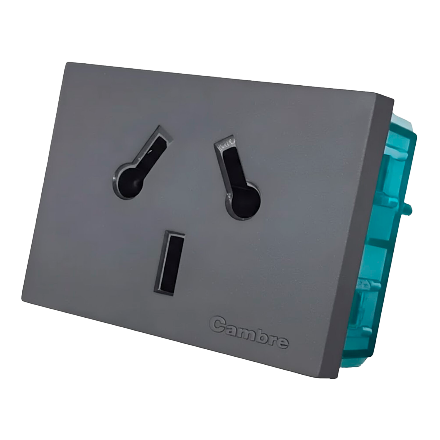 [34336] Toma C/Tierra Siglo XXII 10A 220V Gris Cambre