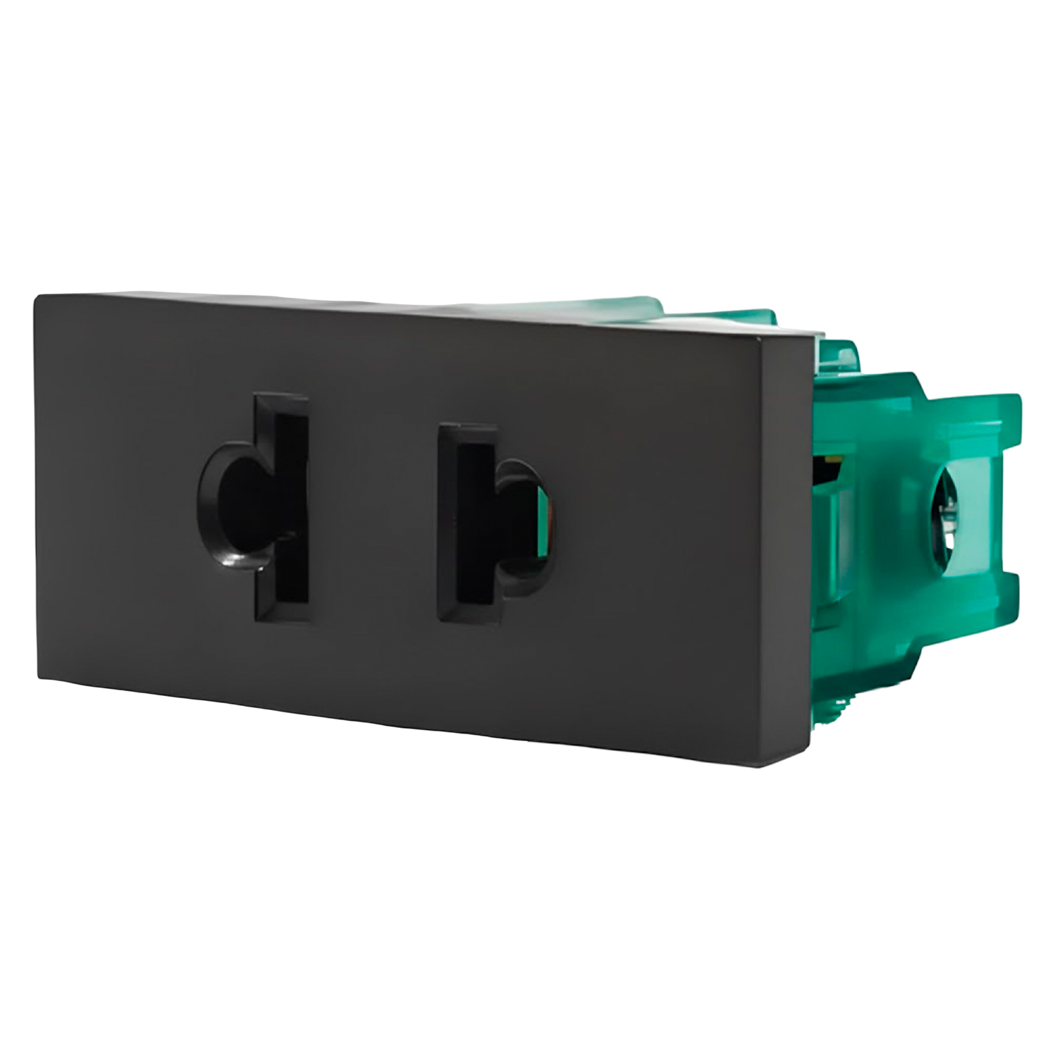 [38332] Toma C/Tierra Siglo XXII 10A 250V Negro Cambre