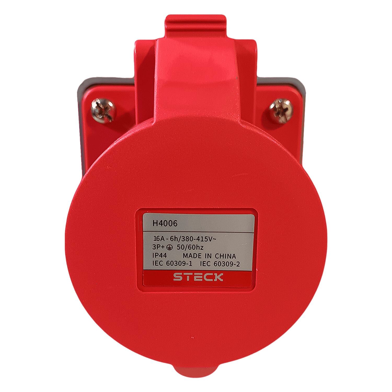[37135] Toma Industrial Sobreponer Triton 16A 3P+T 380V Steck Electric