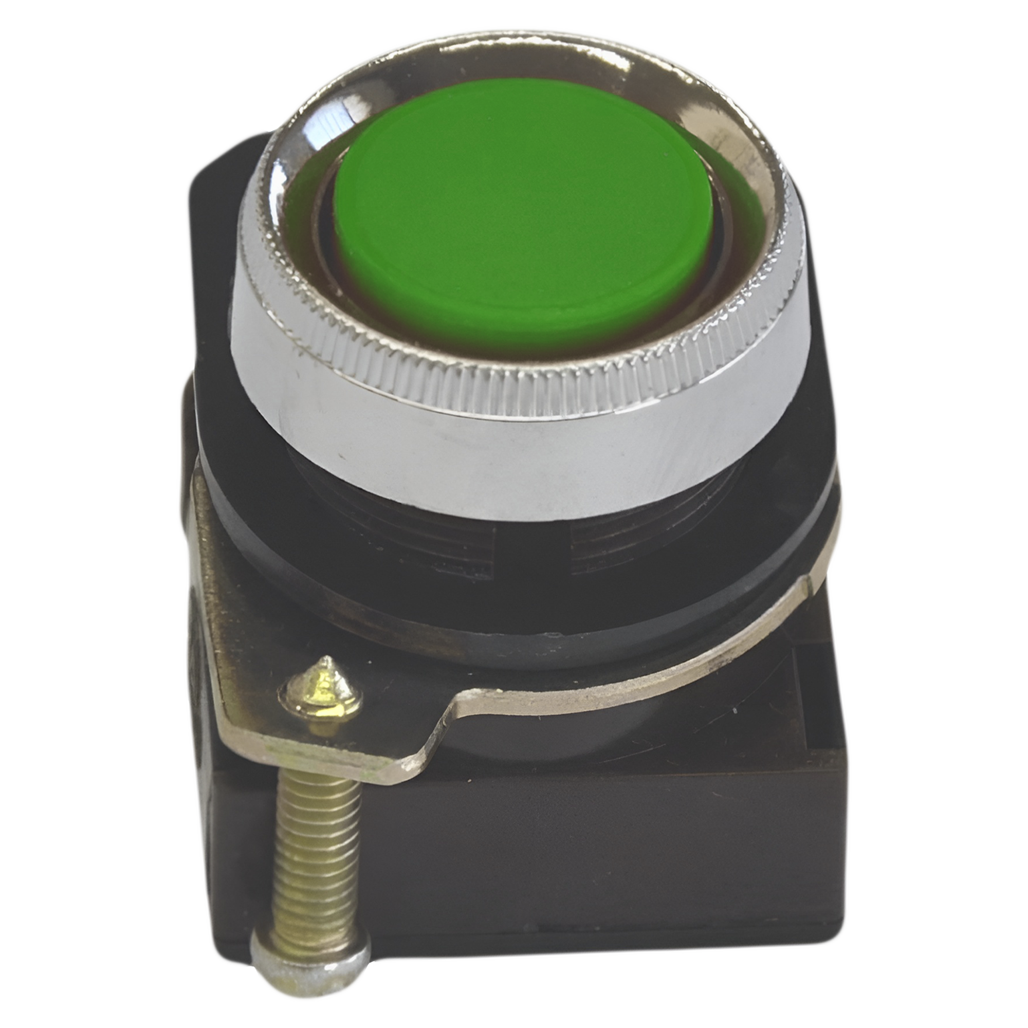 [1712] Cabezal Pulsador 1000 Plástico Rasante S/Soporte S/Retención Verde Aea