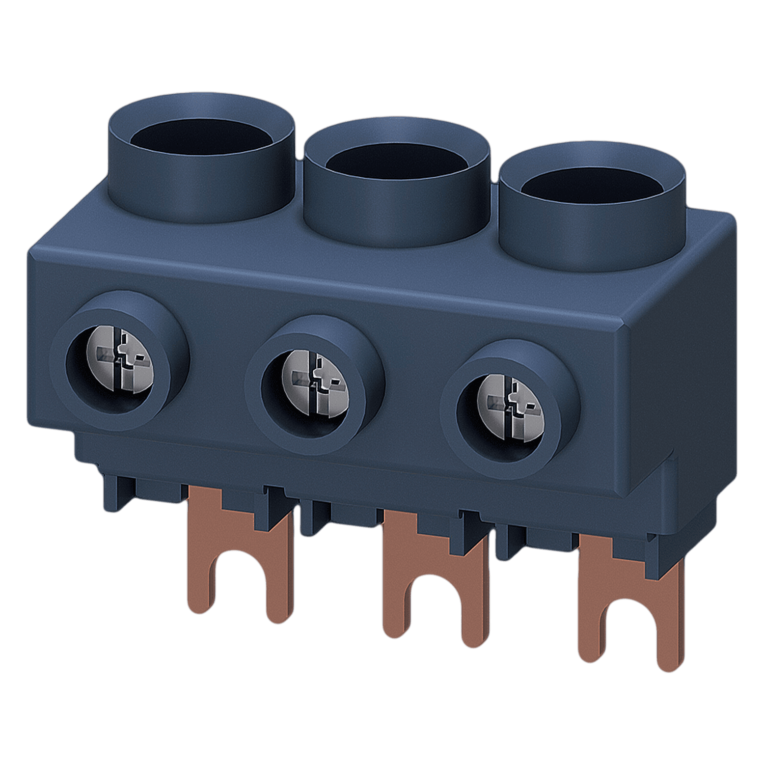 [26386] Bornera de Alimentación a Tornillo P/3RV2/3RT2 63A 690VCA Siemens