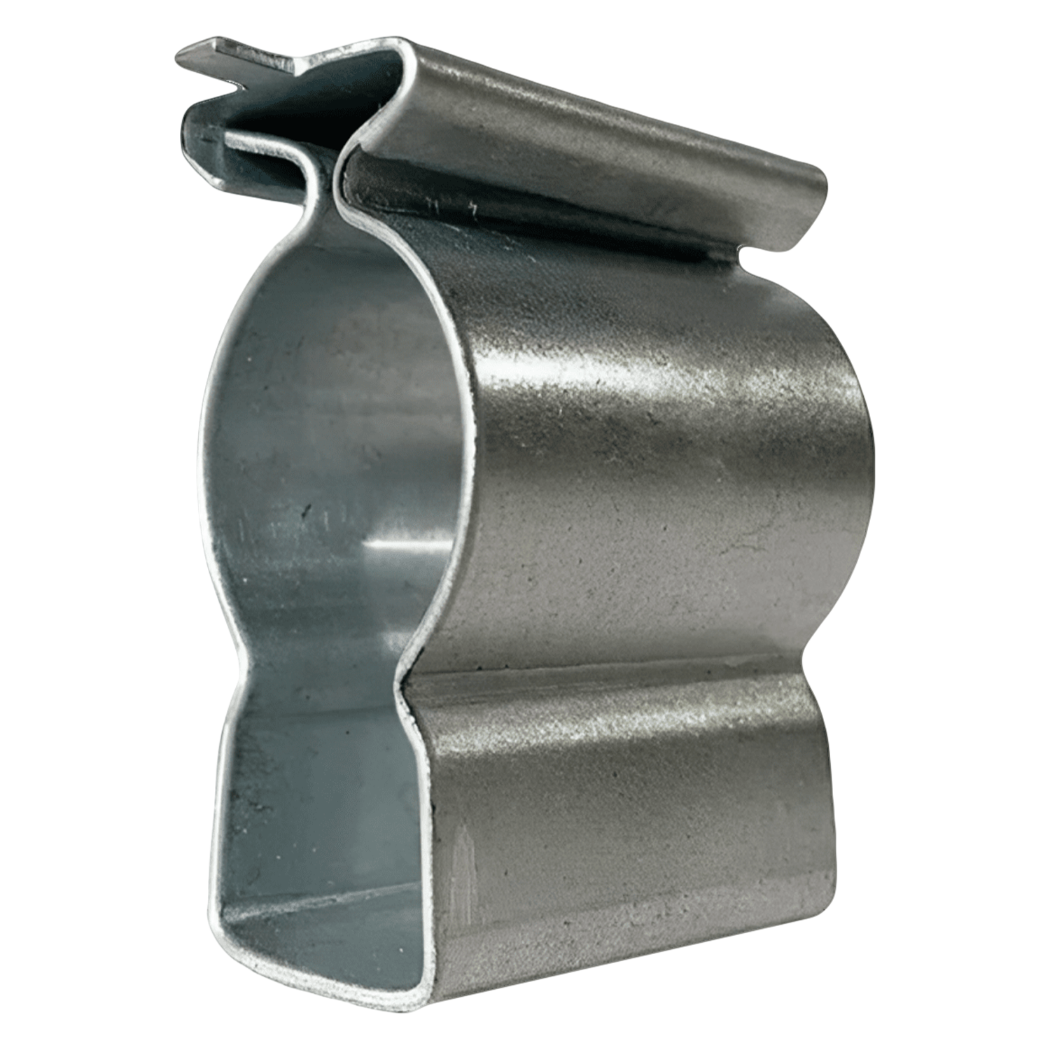 [18358] Abrazadera de Chapa Zincada 2" 50mm Eléctrica Gris Daisa