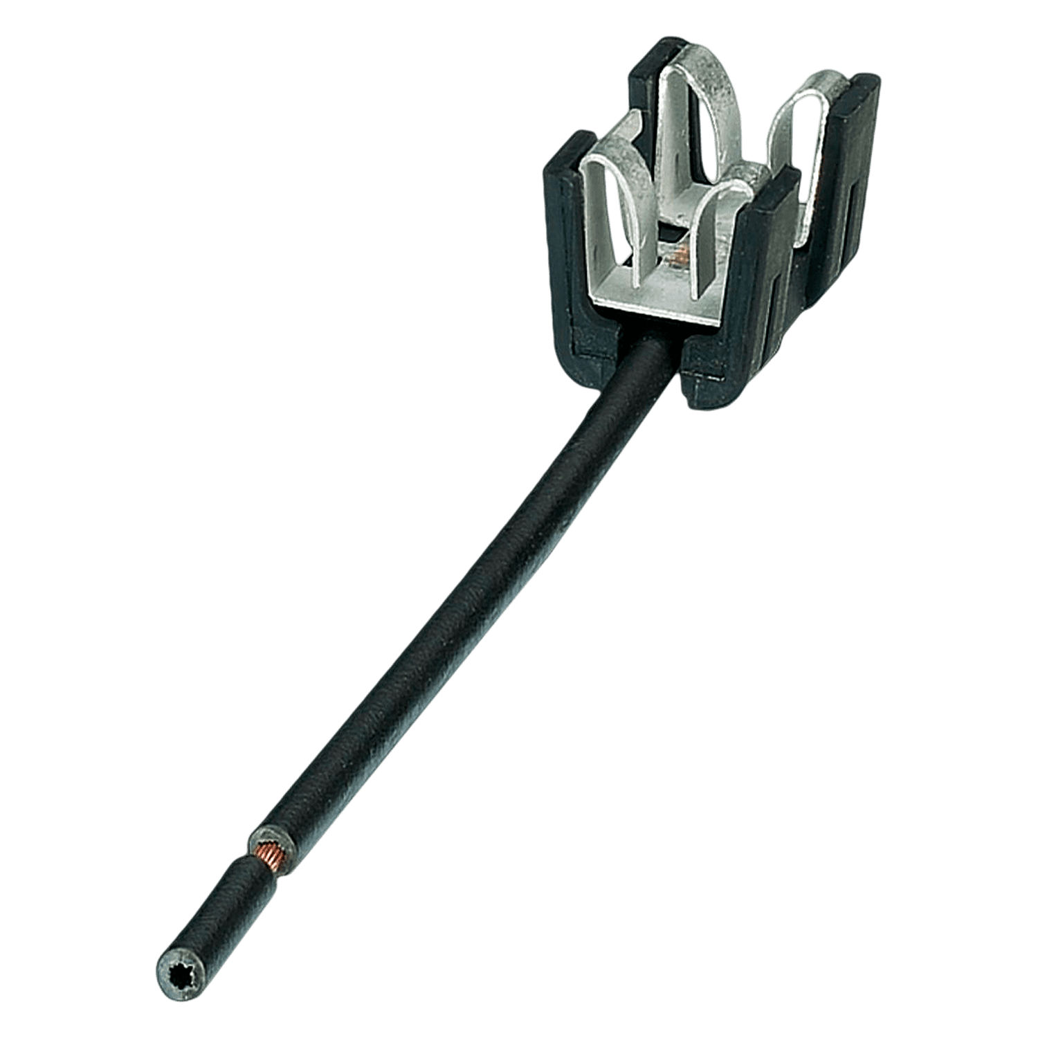 [7060] Brida P/Apantallamiento Para Montar Negro De Poliamida Phoenix Contact