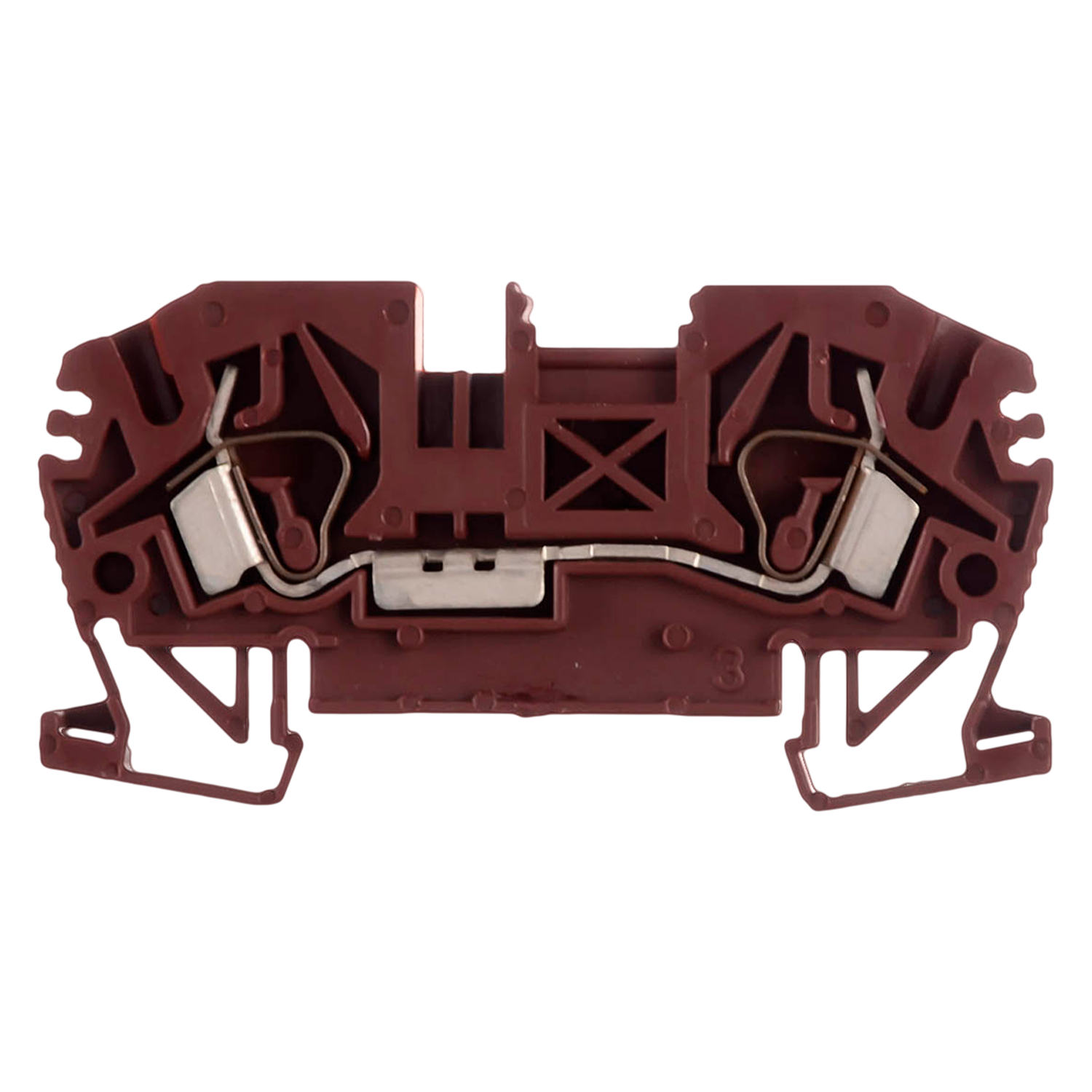 Borne BKF Resorte 2,5mm2 Marron Zoloda