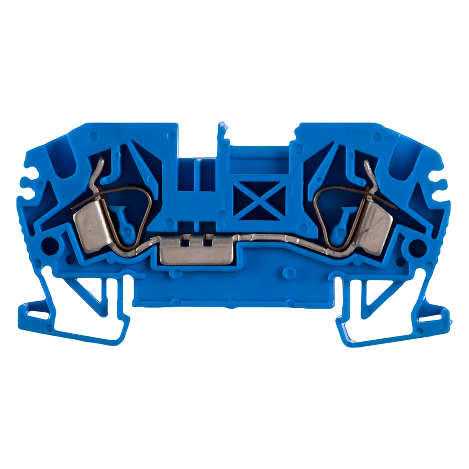 [16233] Borne BKF Resorte 800V 32A P/Cable 4mm2 Azul Zoloda