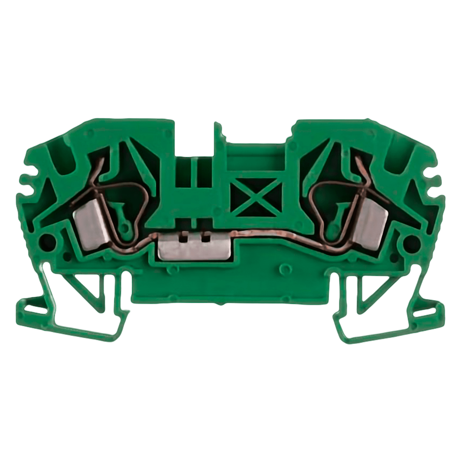 [10953] Borne BKF Resorte 800V 32A 4mm2 Verde Zoloda