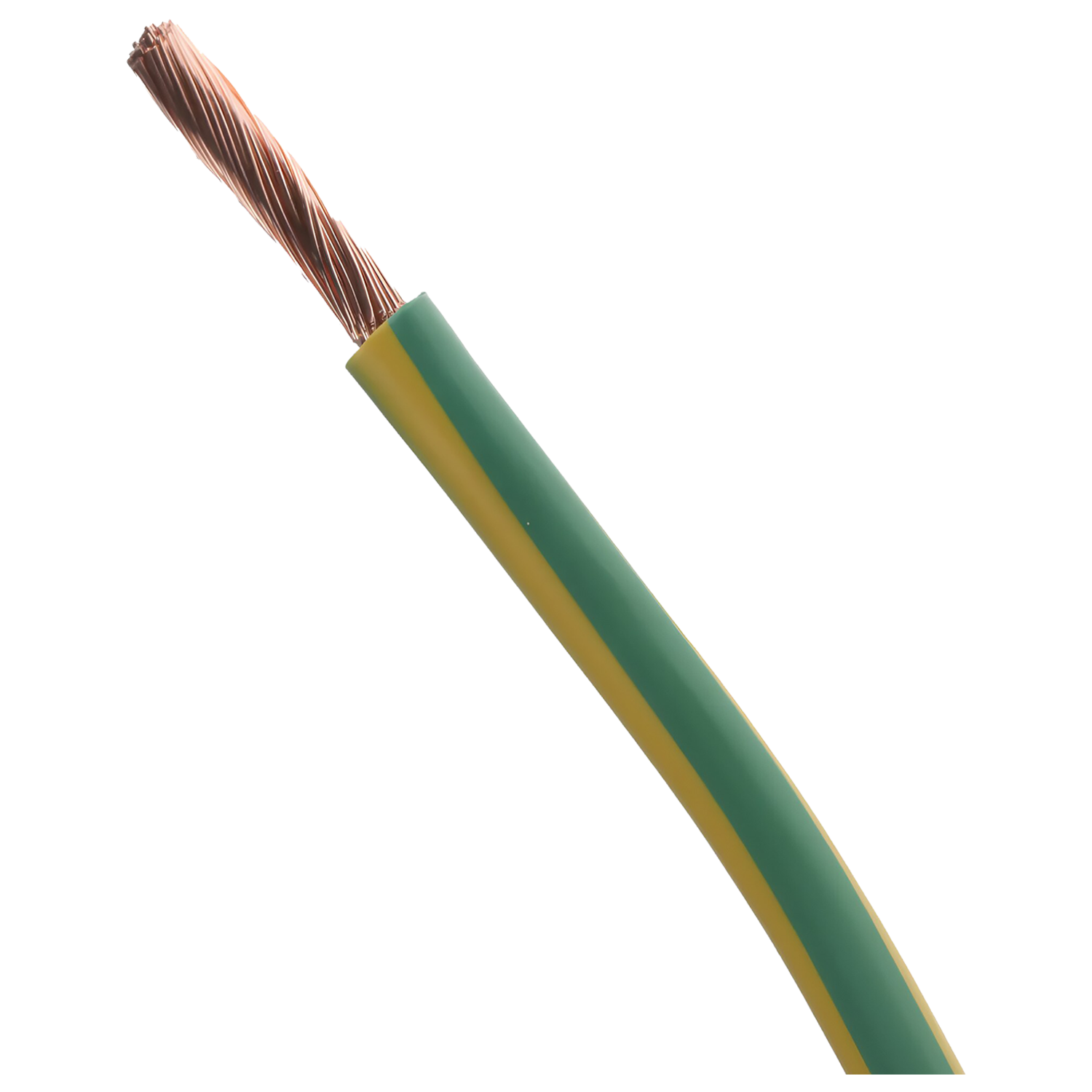 [27092] Cable Unipolar 6mm2 36A LS0H Verde/Amarillo (x 1Mts) Argenplas