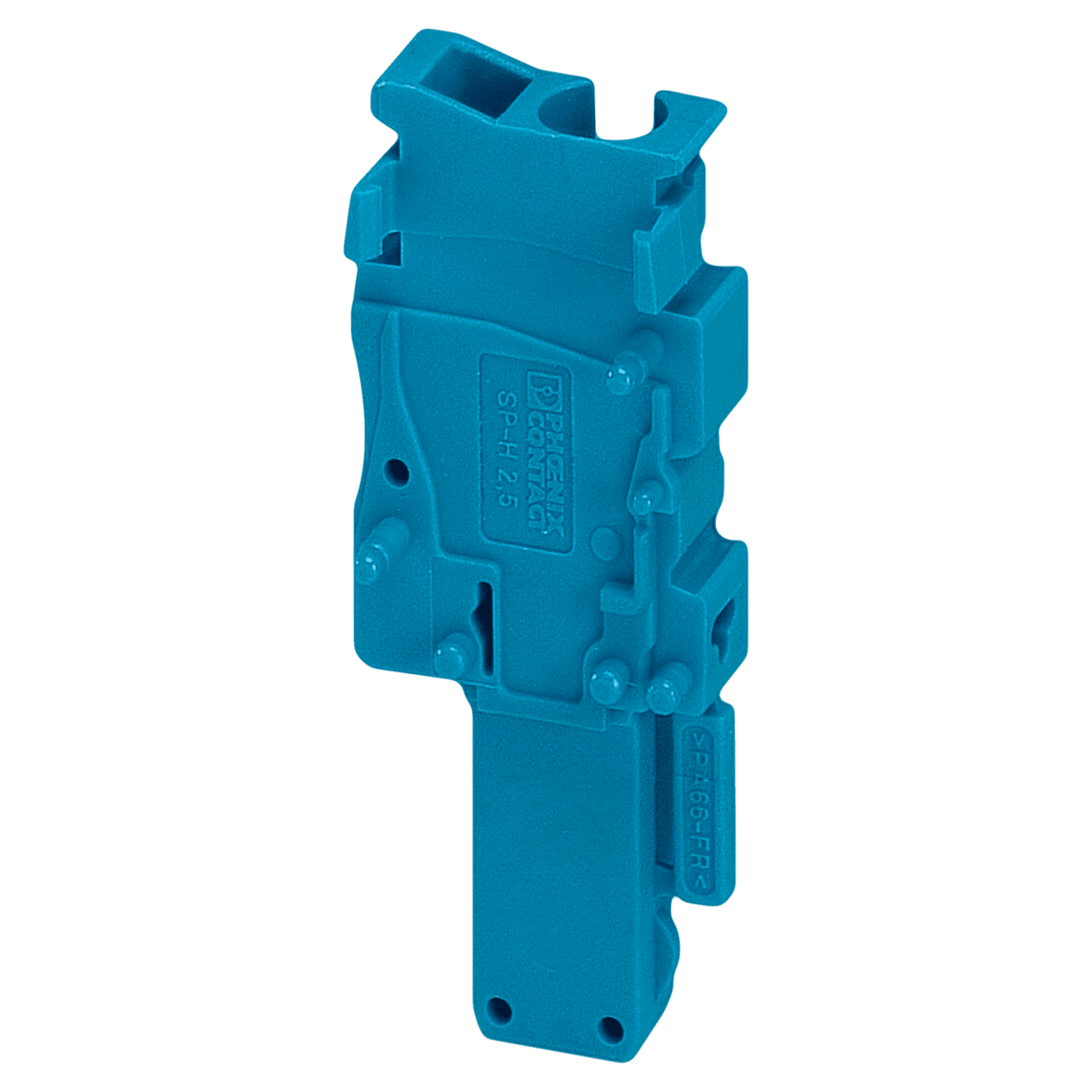 [12413] Conector Poliamida 1 Polo 24A 500VCA Azul Phoenix Contact