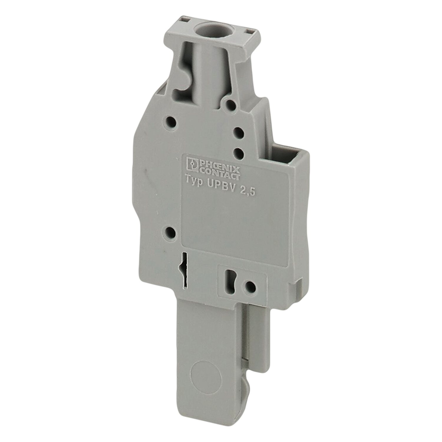 [30453] Conector a Tornillo 1 Polo 24A 500VCA Gris P/Borne Phoenix Contact