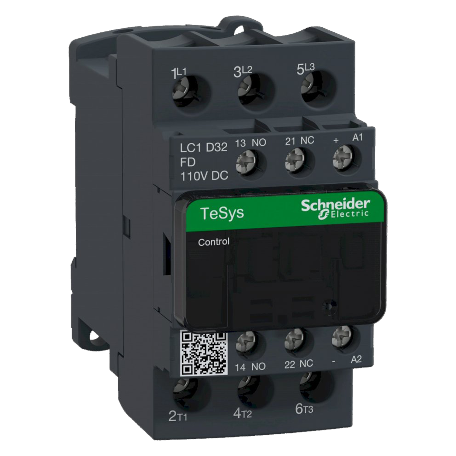 Contactor LC1D 4P 32A 690VCA 15kW Schneider Electric