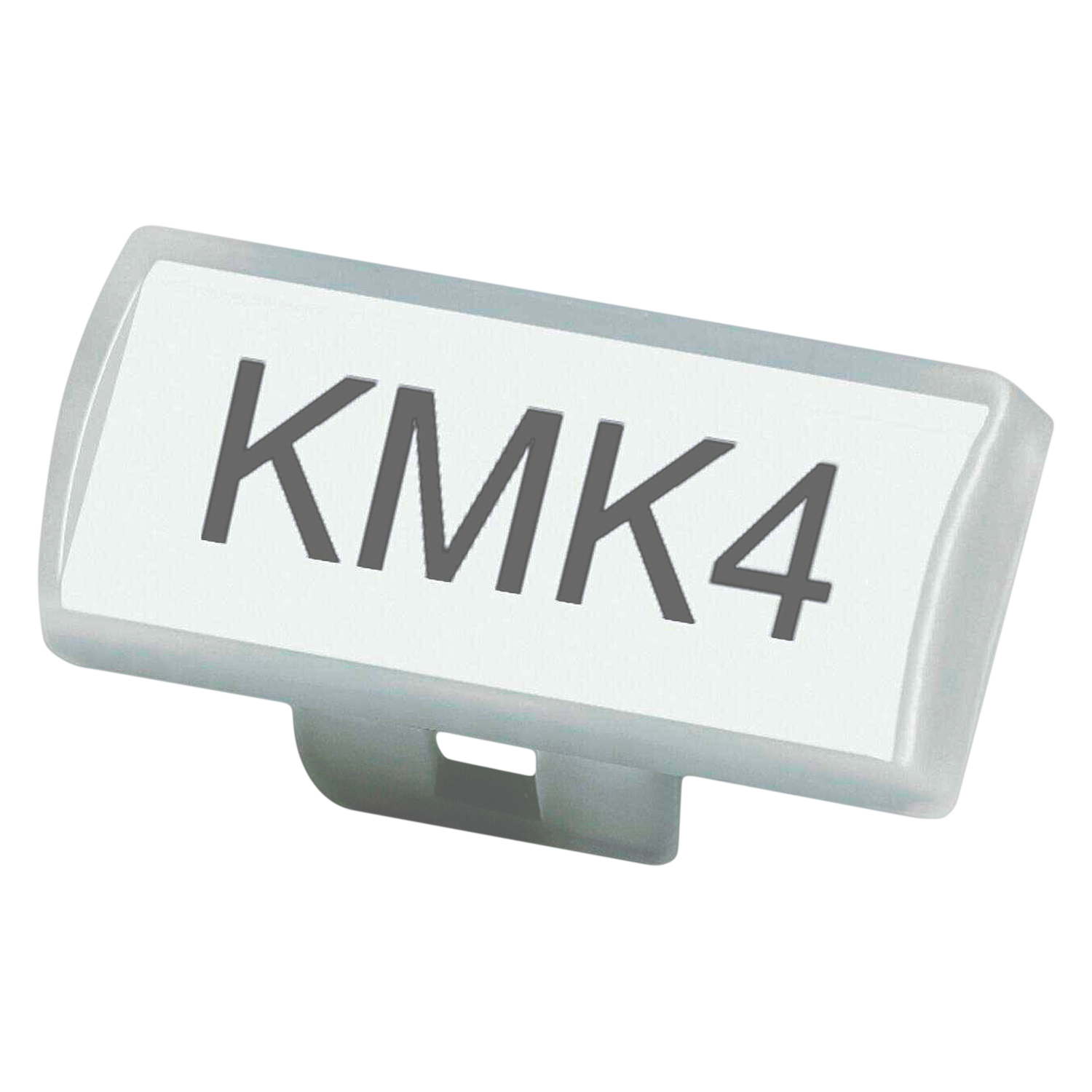 [15460] Marcador de Polietileno S/Abrazadera 40mm de Largo Encastre 0,2 a 6mm Transparente Phoenix Contact