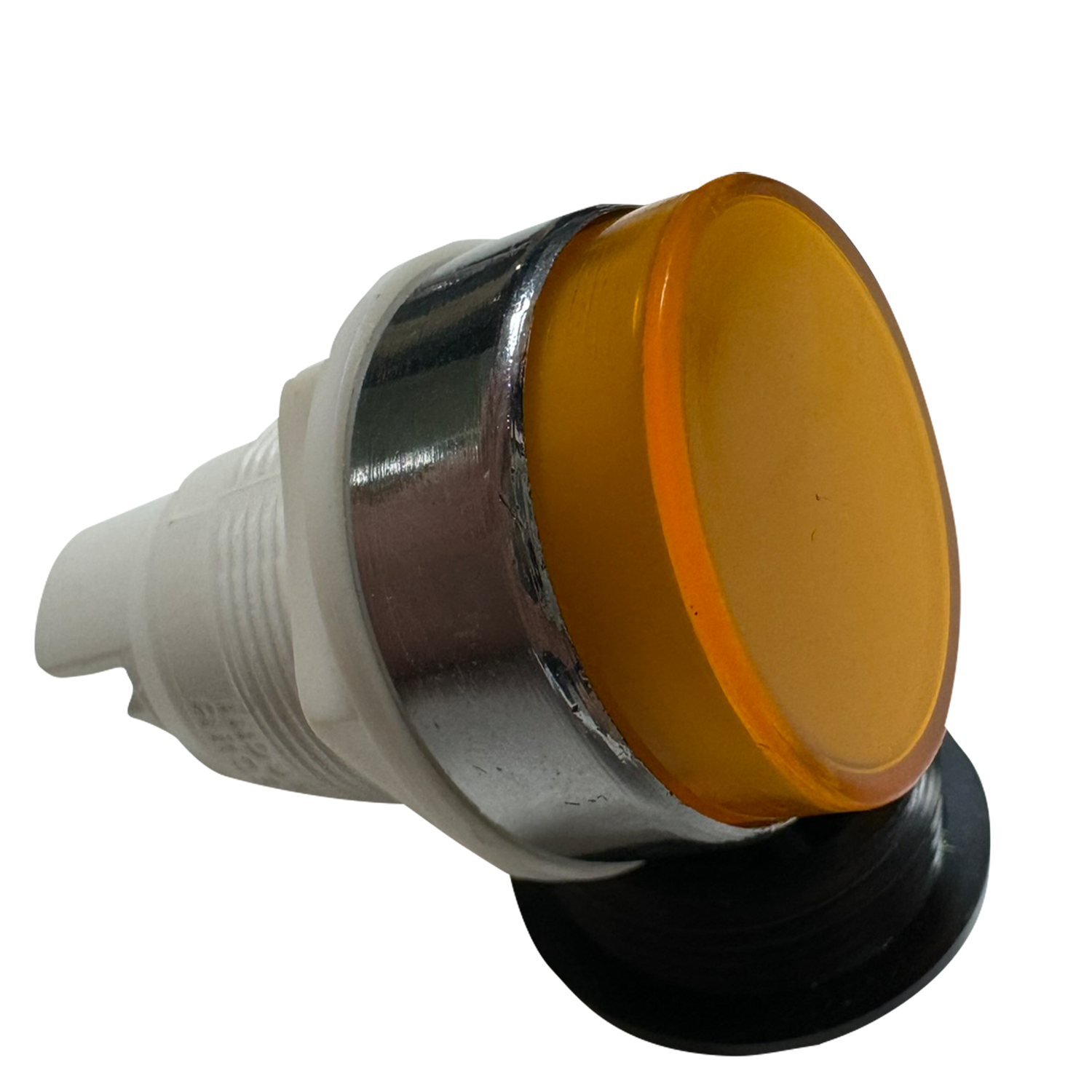 Ojo de Buey Plástico Neon 220VCA 22mm Ambar Tea