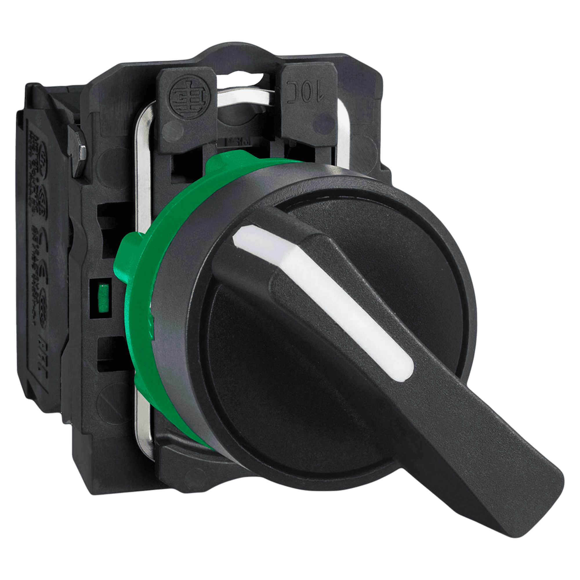 Perilla XB5 Plástica 3 Posiciones Fijas 2NA Maneta Larga Schneider Electric