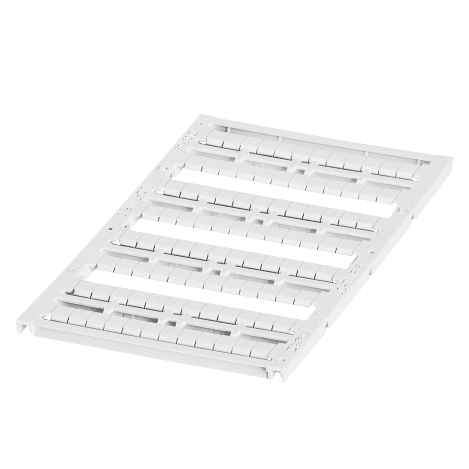 [28790] Plancha P/Bornes 5mm 96 Identificadores S/Rotular Blanca Phoenix Contact