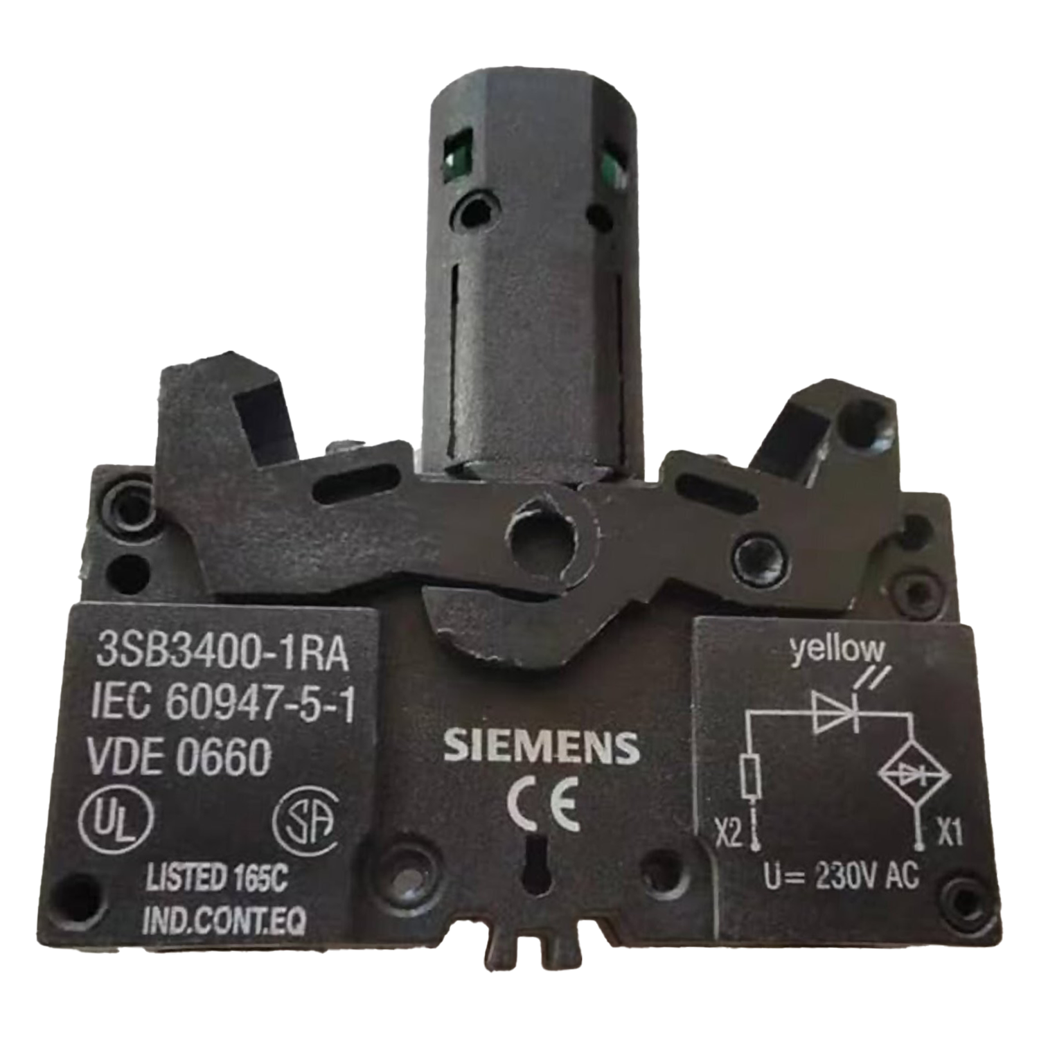 Bloque Led 3SB C/Led 220V Amarillo Siemens