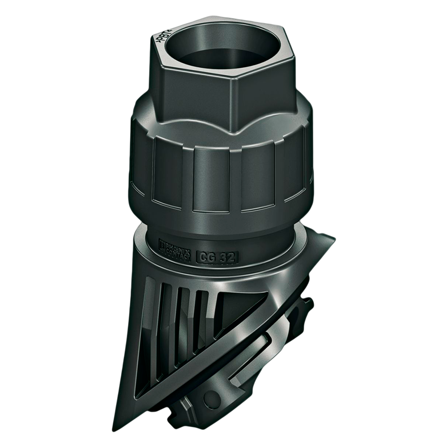 [29148] Prensaestopa EVO Plástico P/Carcasa 16P C/Bayoneta Negro Phoenix Contact