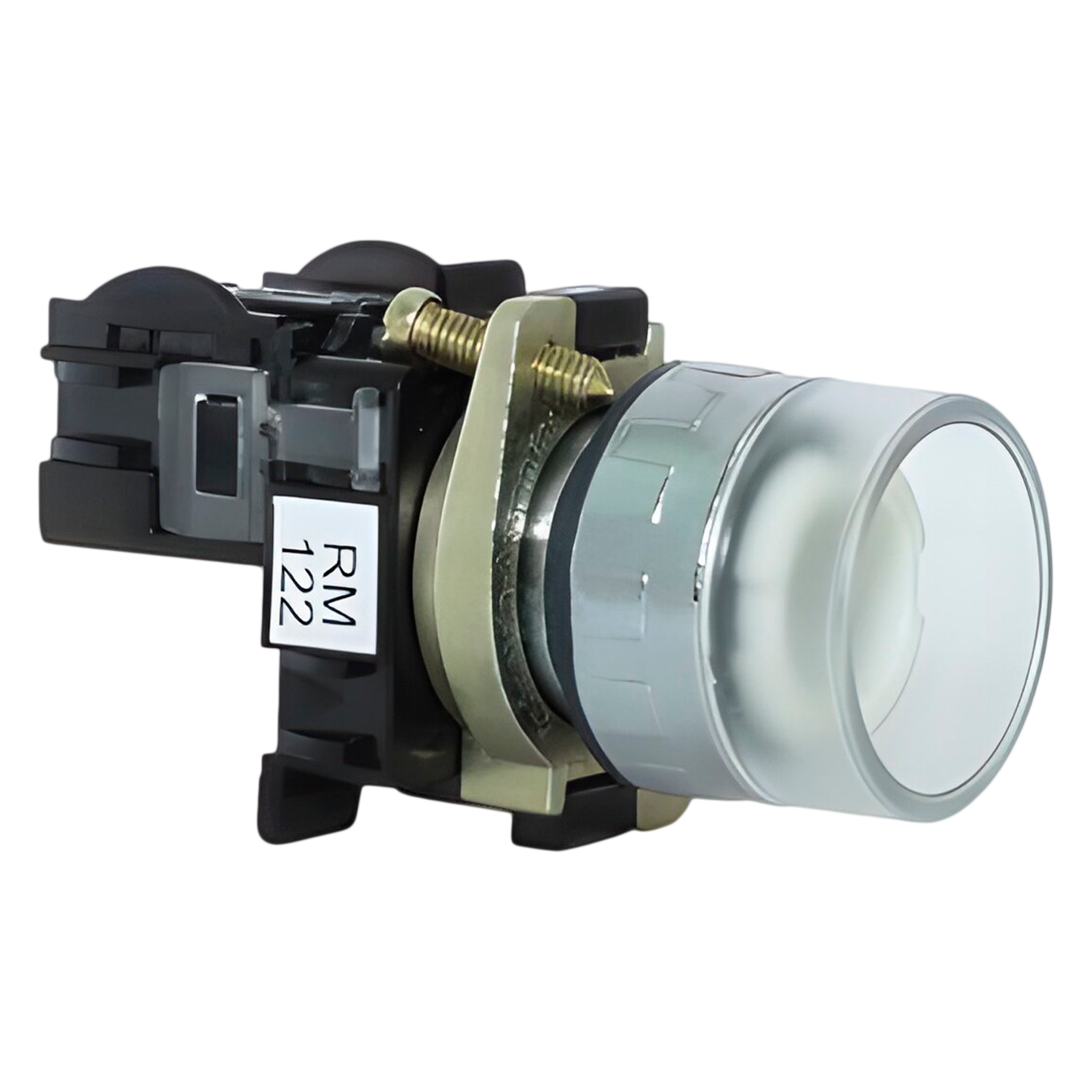 Cuerpo RM122 Métalico Luminoso P/Pulsador S/Contacto Aea